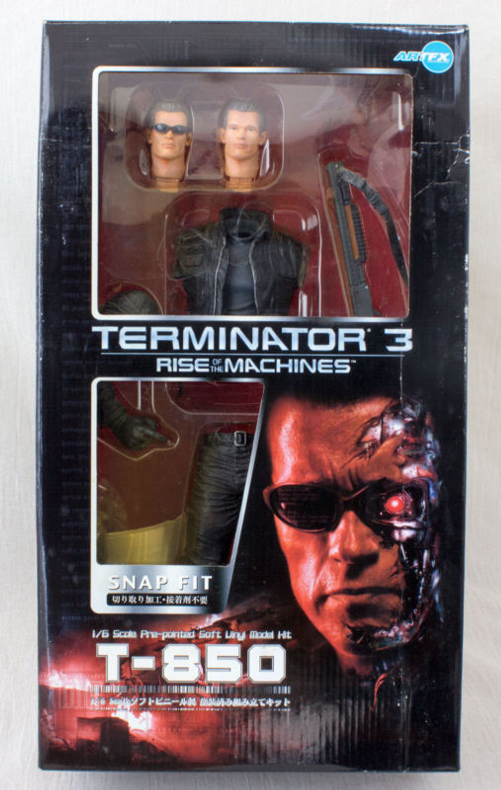 Terminator 3 T-850 as Arnold Schwarzenegger 1/6 Scale Figure Kotobukiya JAPAN