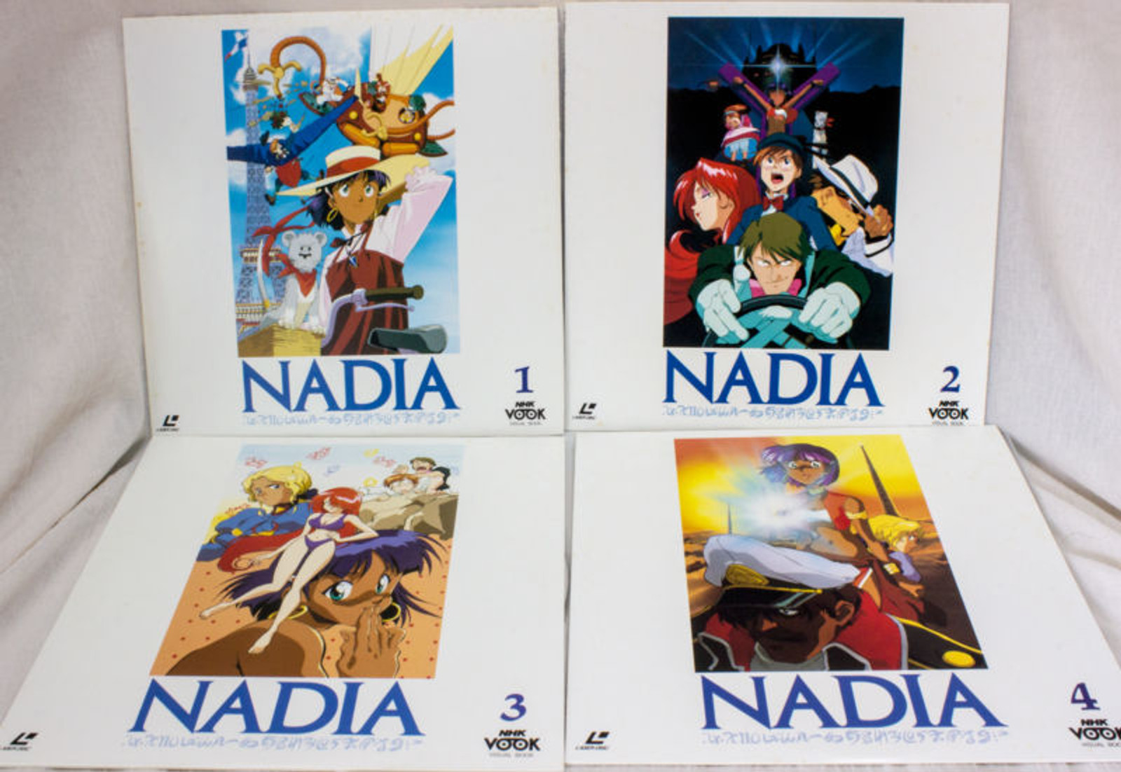 Nadia The Secret of Blue Water Perfect Collection LD-Box Laser Disc JAPAN ANIME
