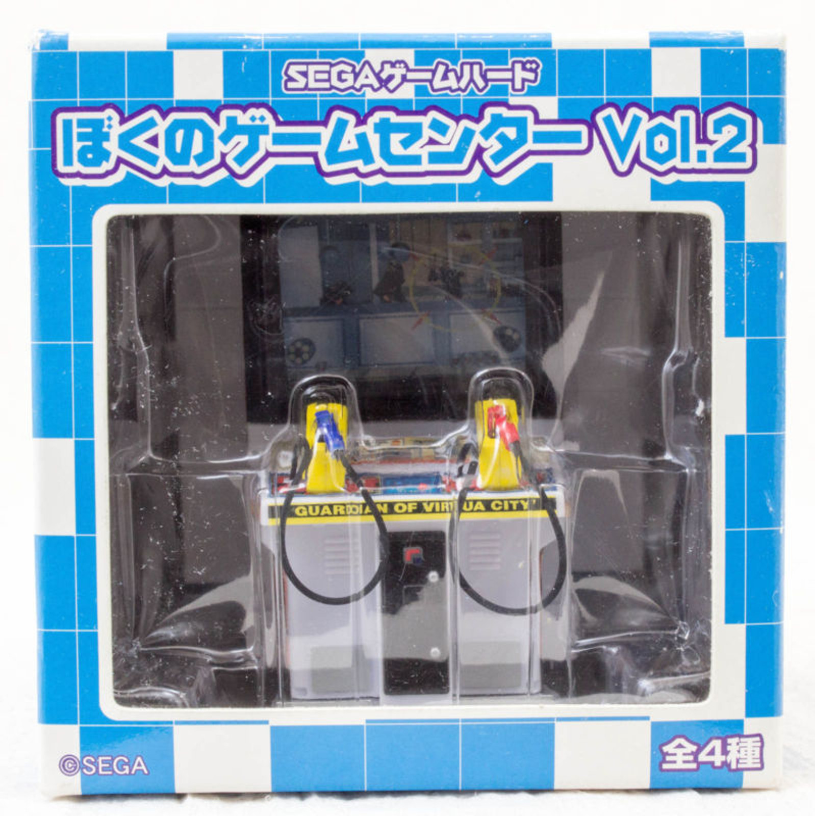 RARE!! Boku no My Game Center Vol.2 Virtua Cop Squad 2 Miniature Figure SEGA