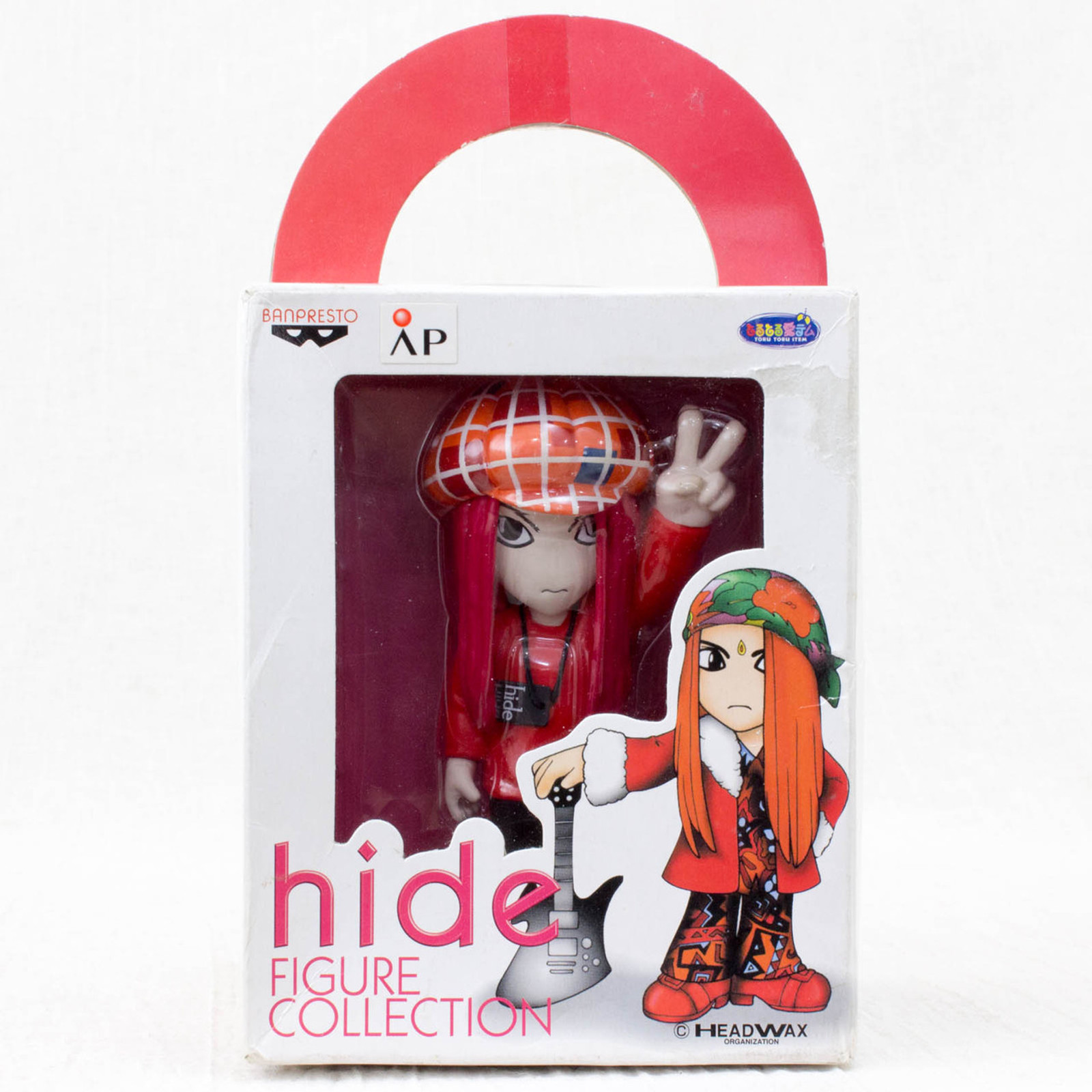 hide X-Japan Figure Collection Headwax Banpresto J-Rock Visual Kei Heavy Metal