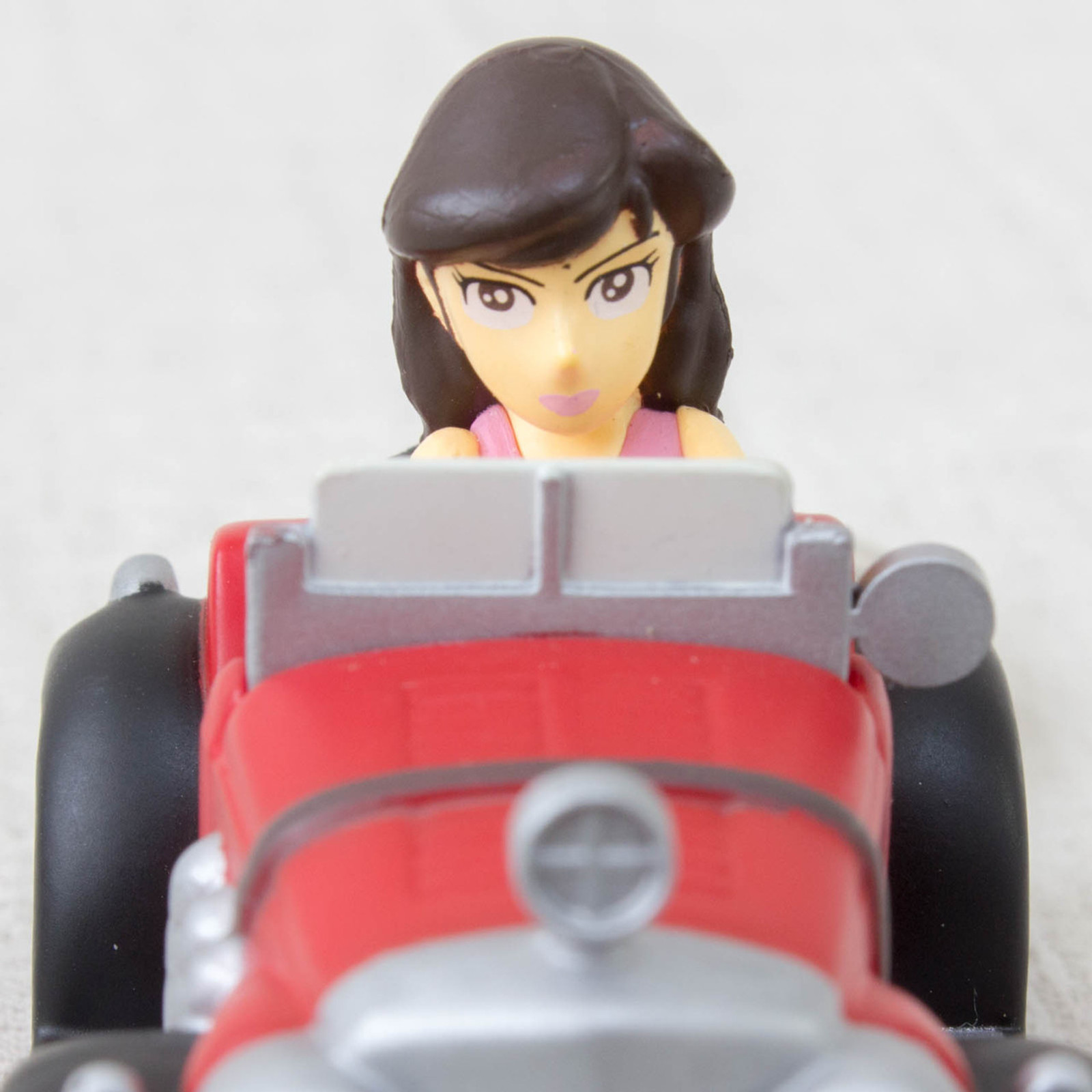 Lupin the Third (3rd) Fujiko Mine on Car Figure Keychain JAPAN ANIME MANGA