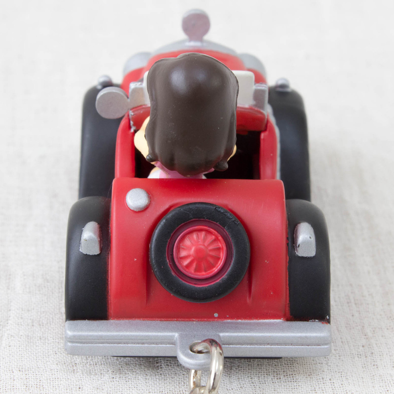 Lupin the Third (3rd) Fujiko Mine on Car Figure Keychain JAPAN ANIME MANGA