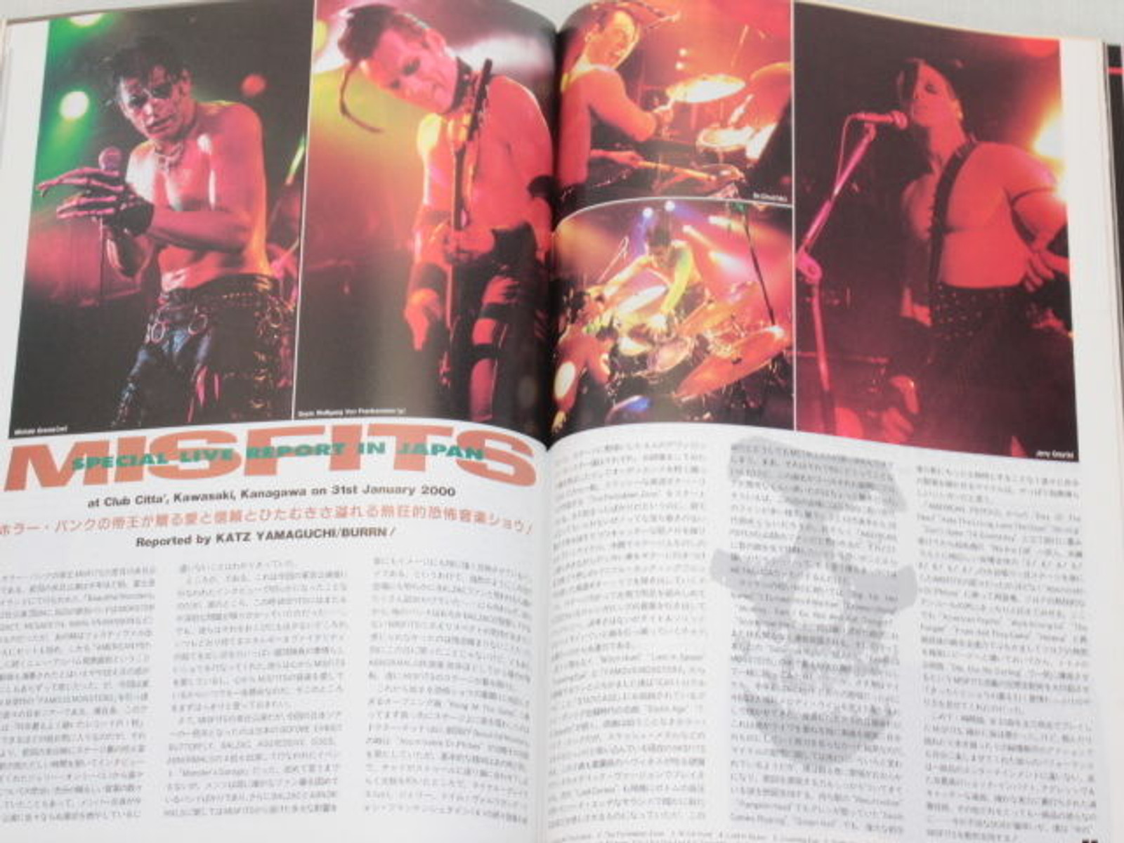 2000/05 BURRN! Japan Magazine PANTERA/AC/DC/DREAM THEATER/BON JOVI/SLIPKNOT/