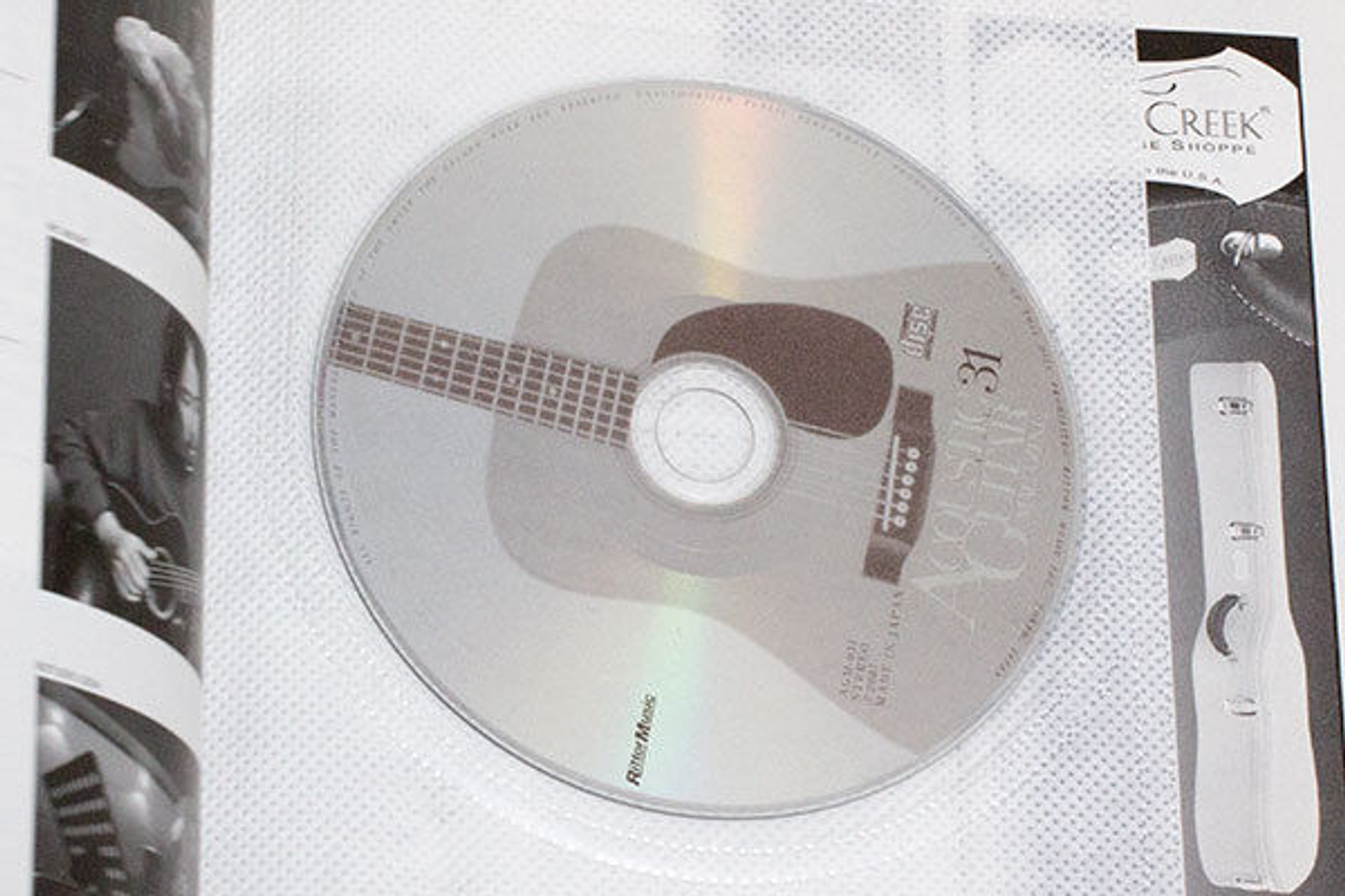 Accoustic Guitar JAPAN Magazine Winter/2007 Vol.31 Book w/CD KOTARO OSHIO