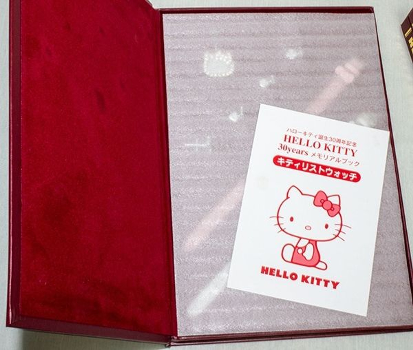 Hello Kitty 30 Years Memorial Book w/ Bracelet & Wristwatch JAPAN ANIME SANRIO