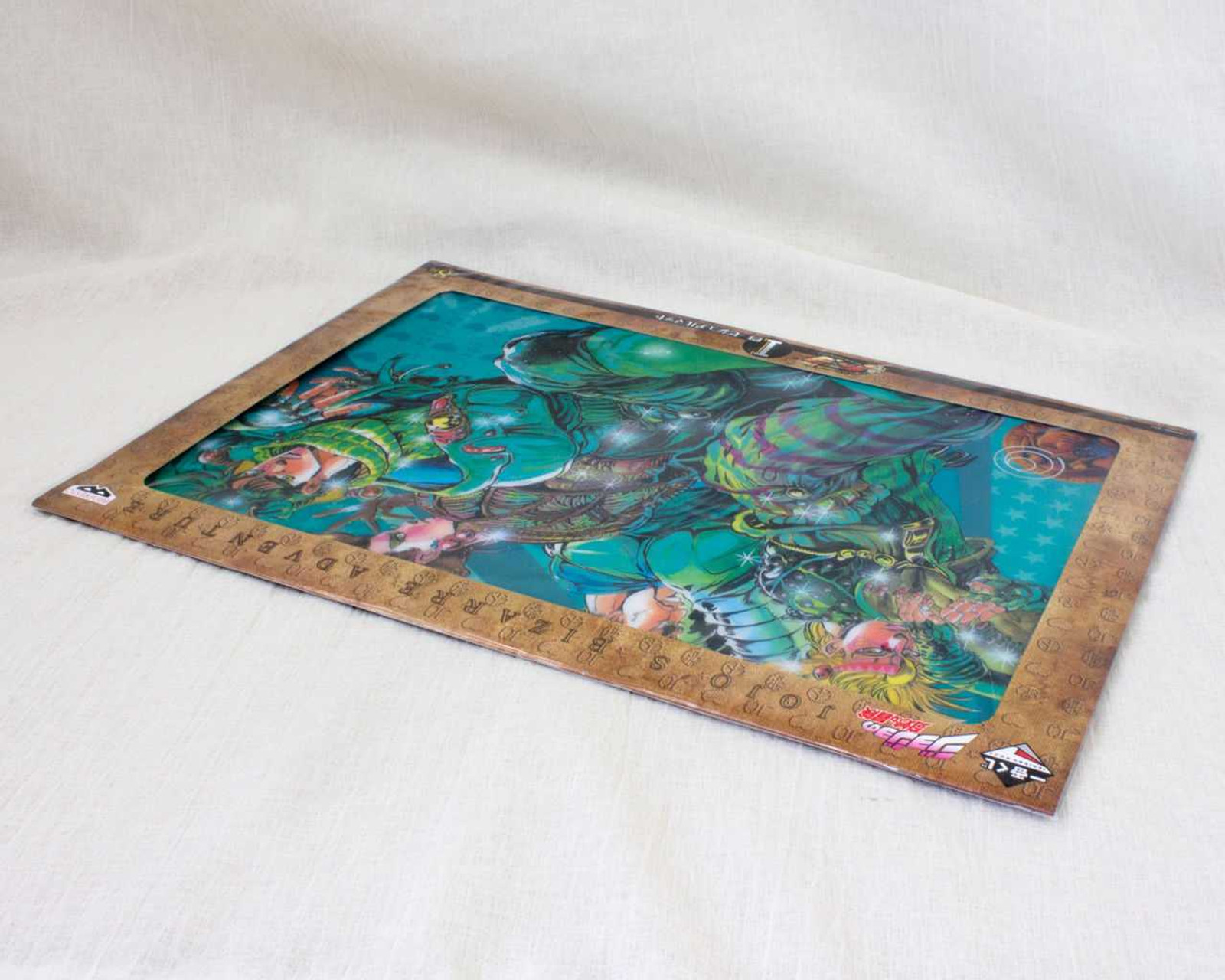 Jojo's Bizarre Adventure Picture Plastic Mat Part 2 Joseph Joestar Ver. JAPAN Japanimedia Store