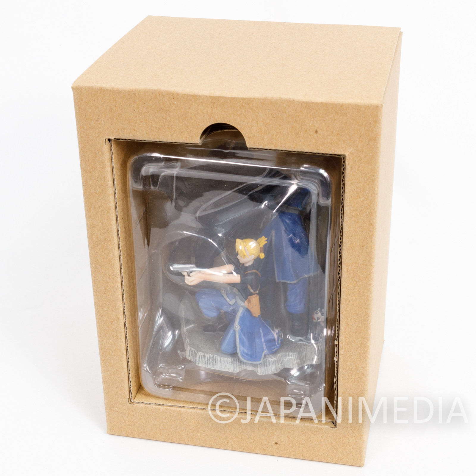 Fullmetal Alchemist [Blue] Figure Roy Mustang & Riza Hawkeye JAPAN ANIME