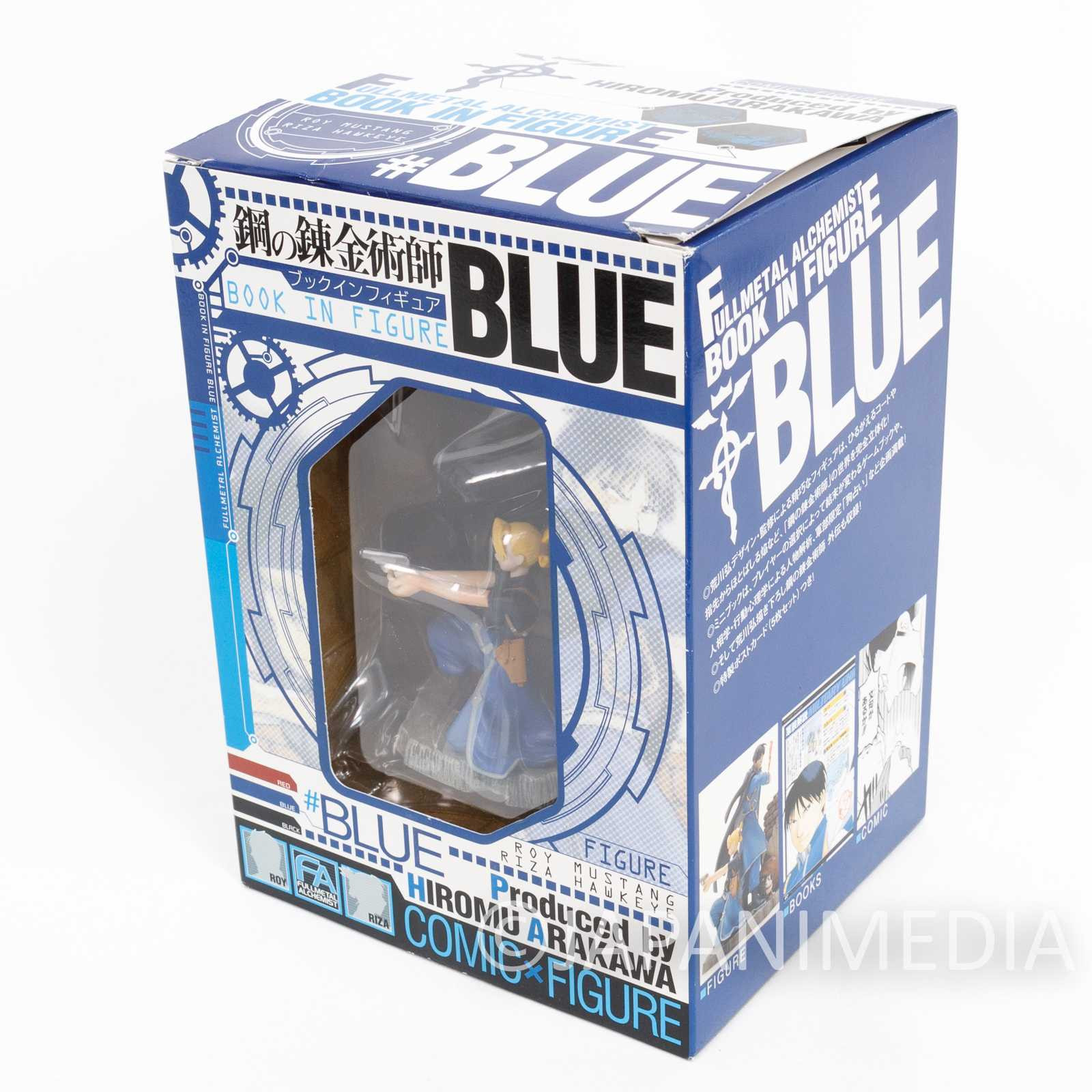 Fullmetal Alchemist [Blue] Figure Roy Mustang & Riza Hawkeye JAPAN Japanimedia Store 10
