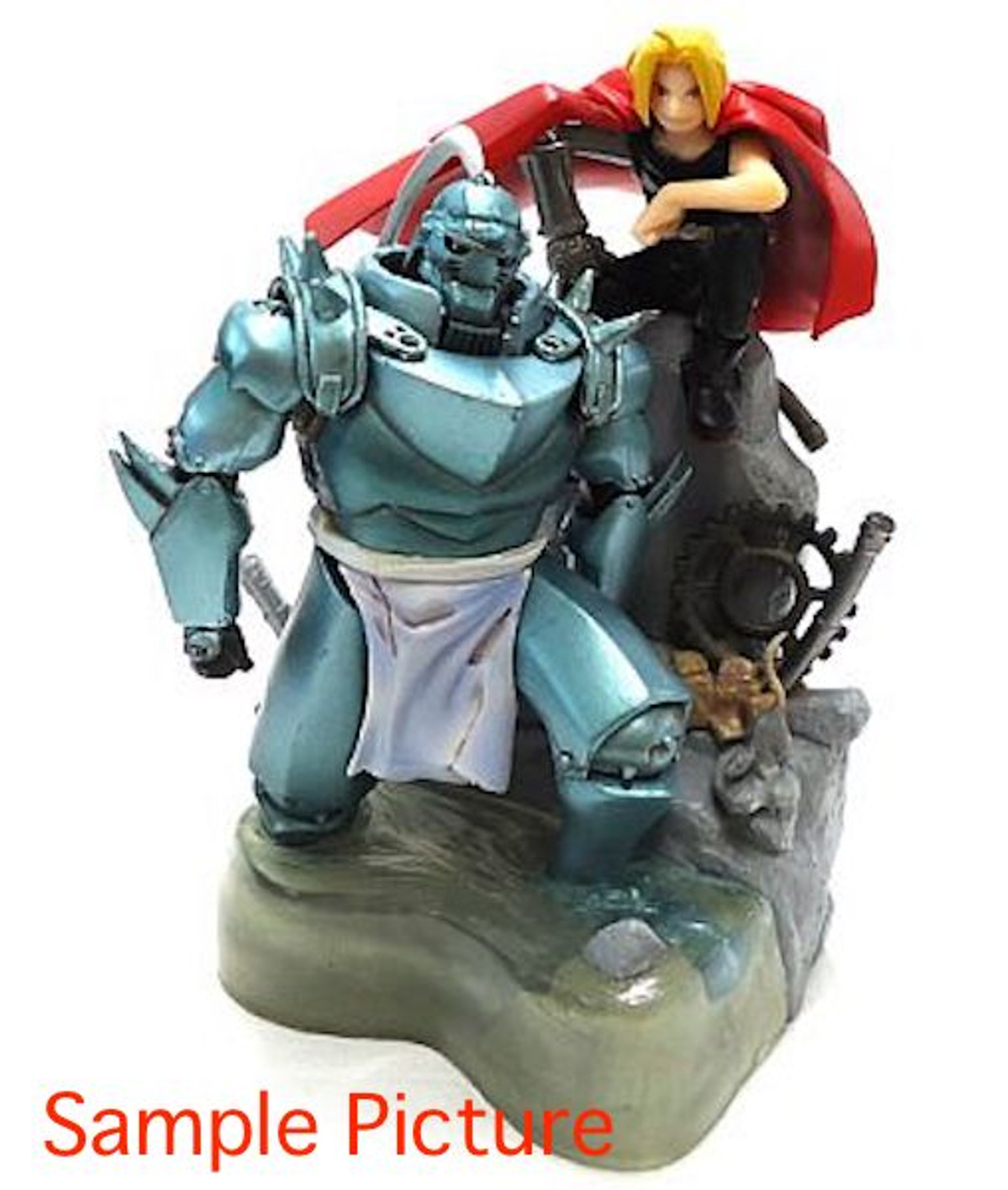 Fullmetal Alchemist Book in Figure Red Edward Elric and Alphonse JAPAN