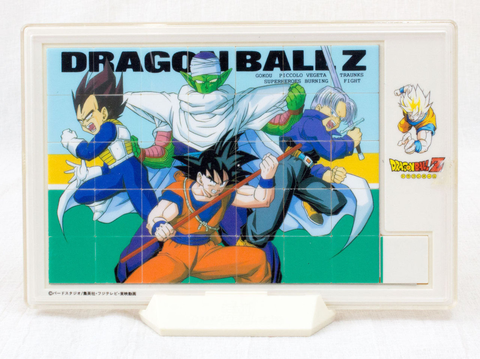 Dragon Ball Z Super Heros Burning Fight Slide Puzzle Artbox JAPAN ANIME MANGA