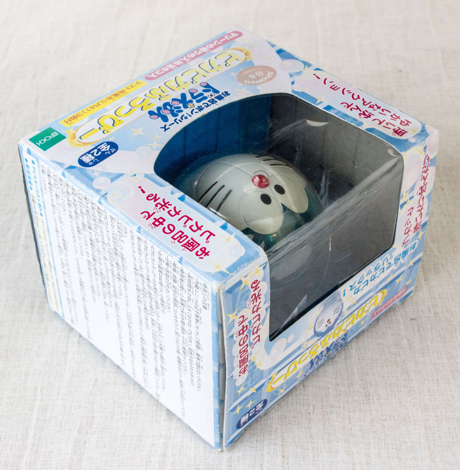 Doraemon Pikapika Furoppi Face Figure Toy in Bath JAPAN ANIME MANGA