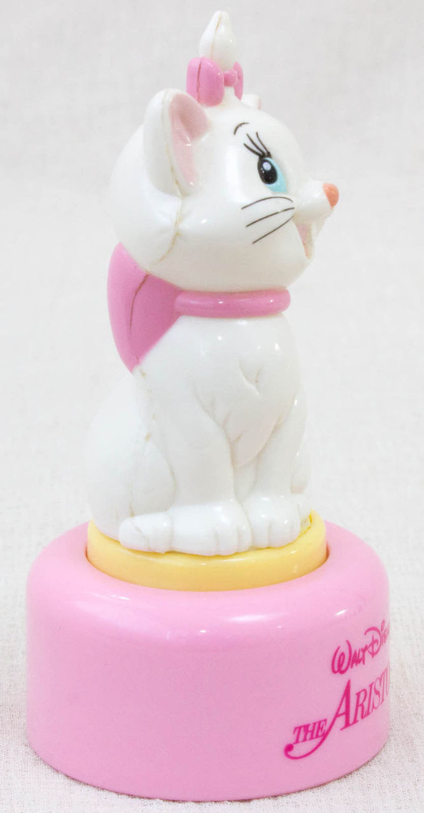 Disney Aristocats Marie Mascot Mini Figure Touch Light Toy Box