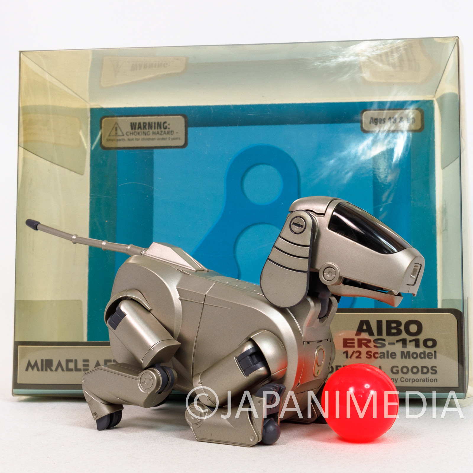 RARE! AIBO ERS-110 1/2 Scale Model Miracle Action Figure Medicom