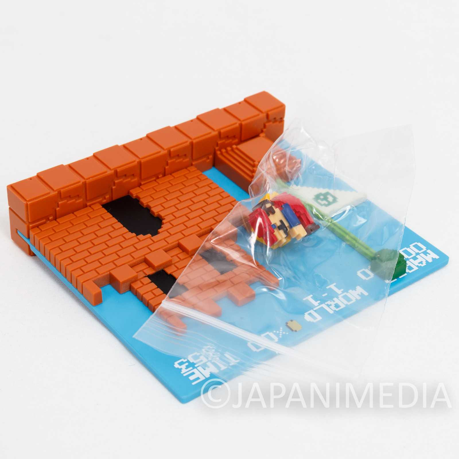 Super Mario Bros. Stage Figure 1-1 Castle Nintendo Dotgraphics / JAPAN NES Japanimedia Store