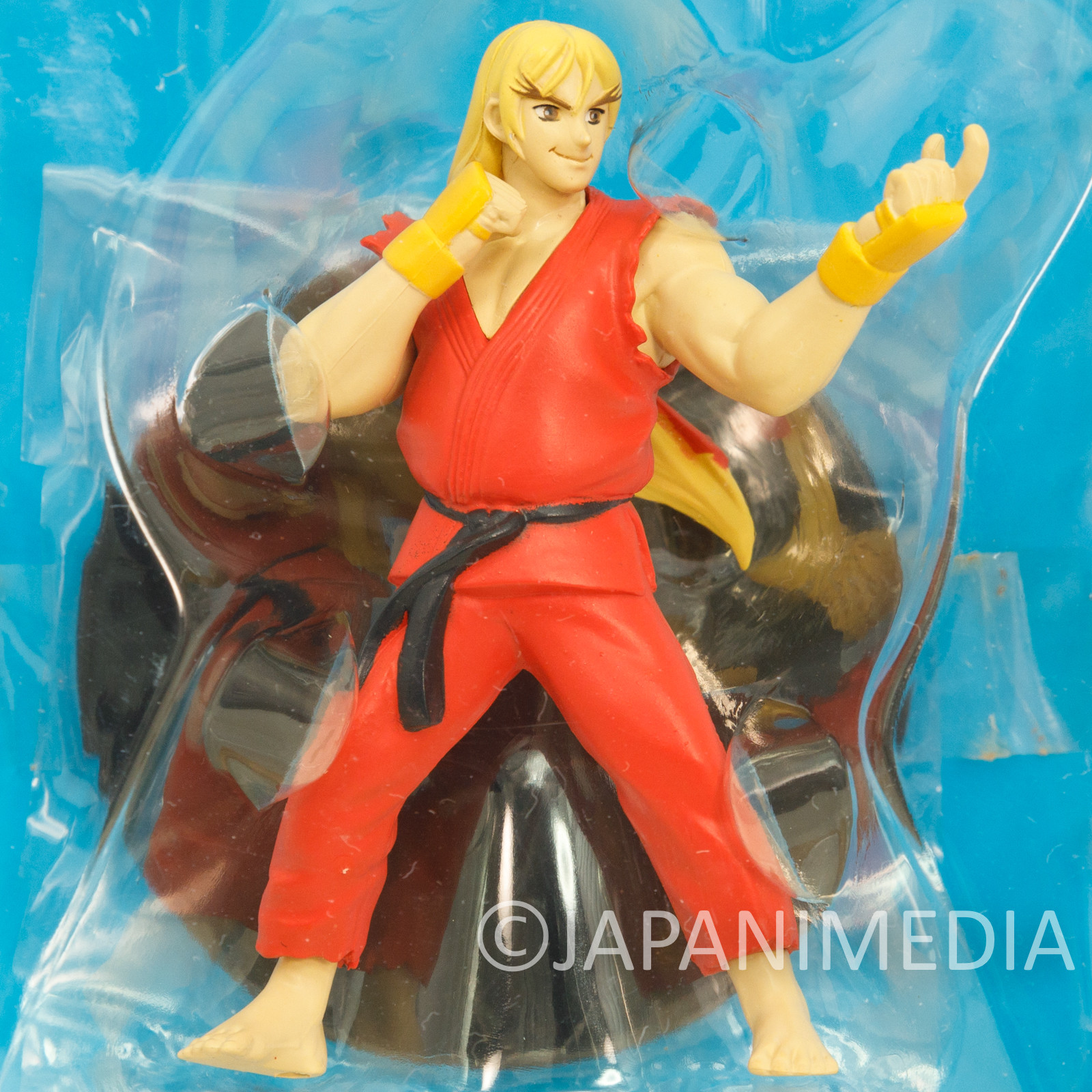 RARE! Street Fighter 2 KEN Capcom Character Mini PVC Figure JAPAN GAME