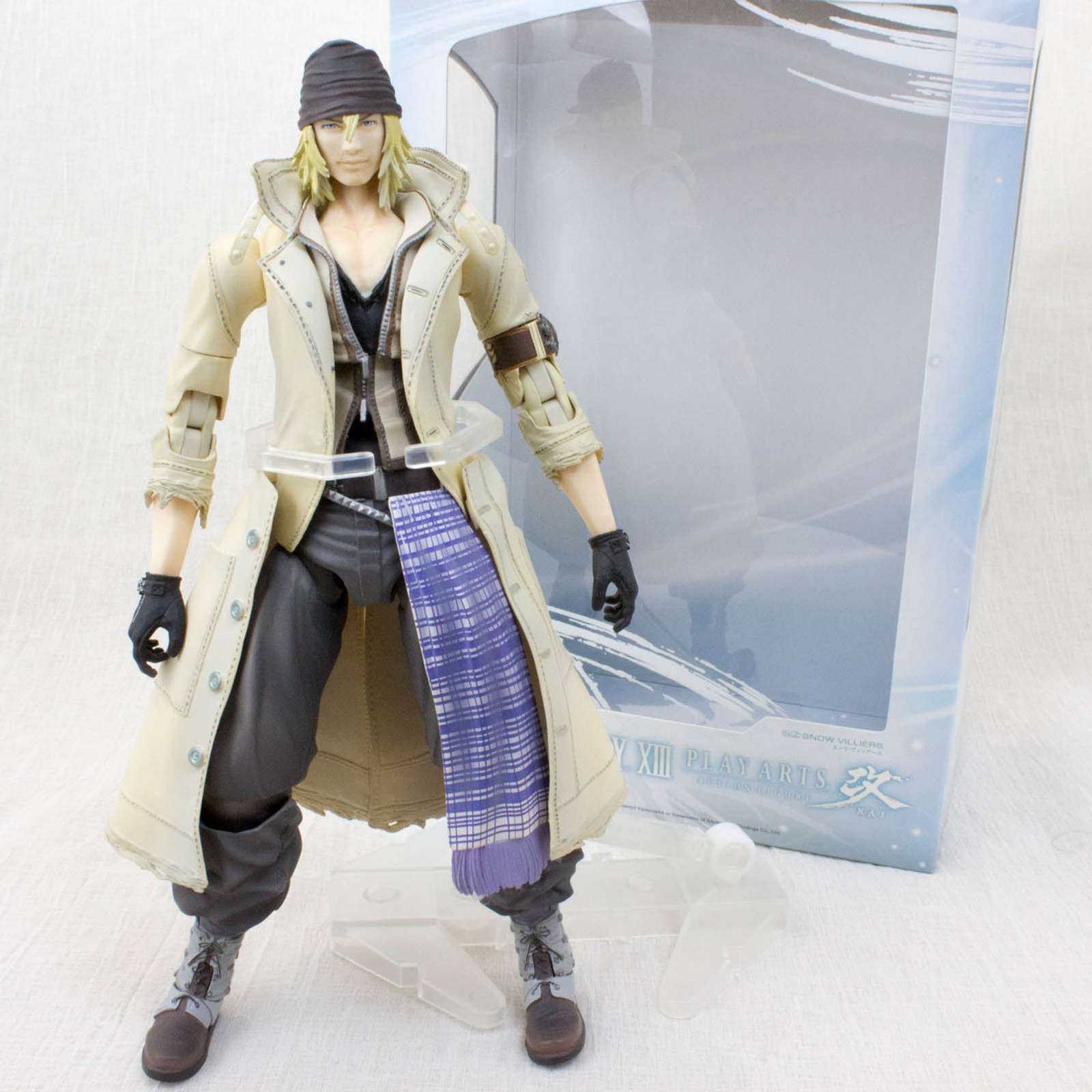 Final Fantasy VIII Snow Villiers PLAY ARTS PVC Action Figure Square Enix JAPAN