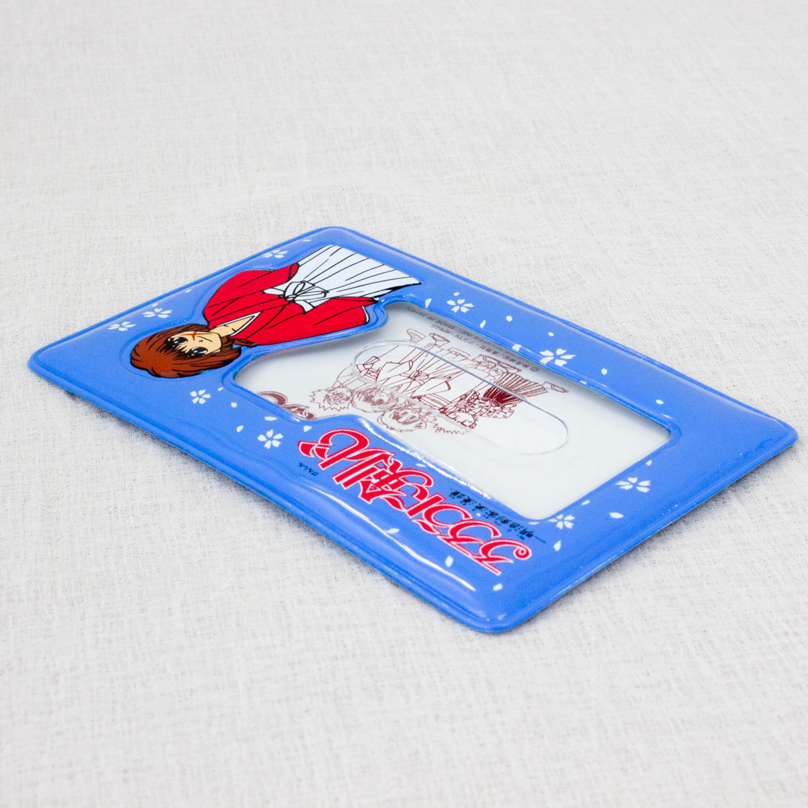 Rurouni Kenshin Stationery Goods Set Card Holder Handkerchief Pins JAPAN ANIME