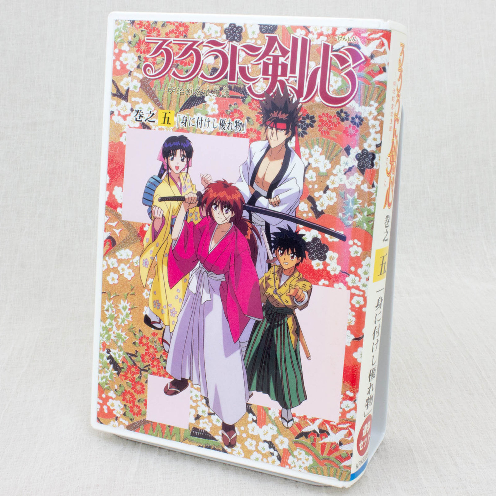 Rurouni Kenshin Stationery Goods Set Card Holder Handkerchief Pins JAPAN ANIME