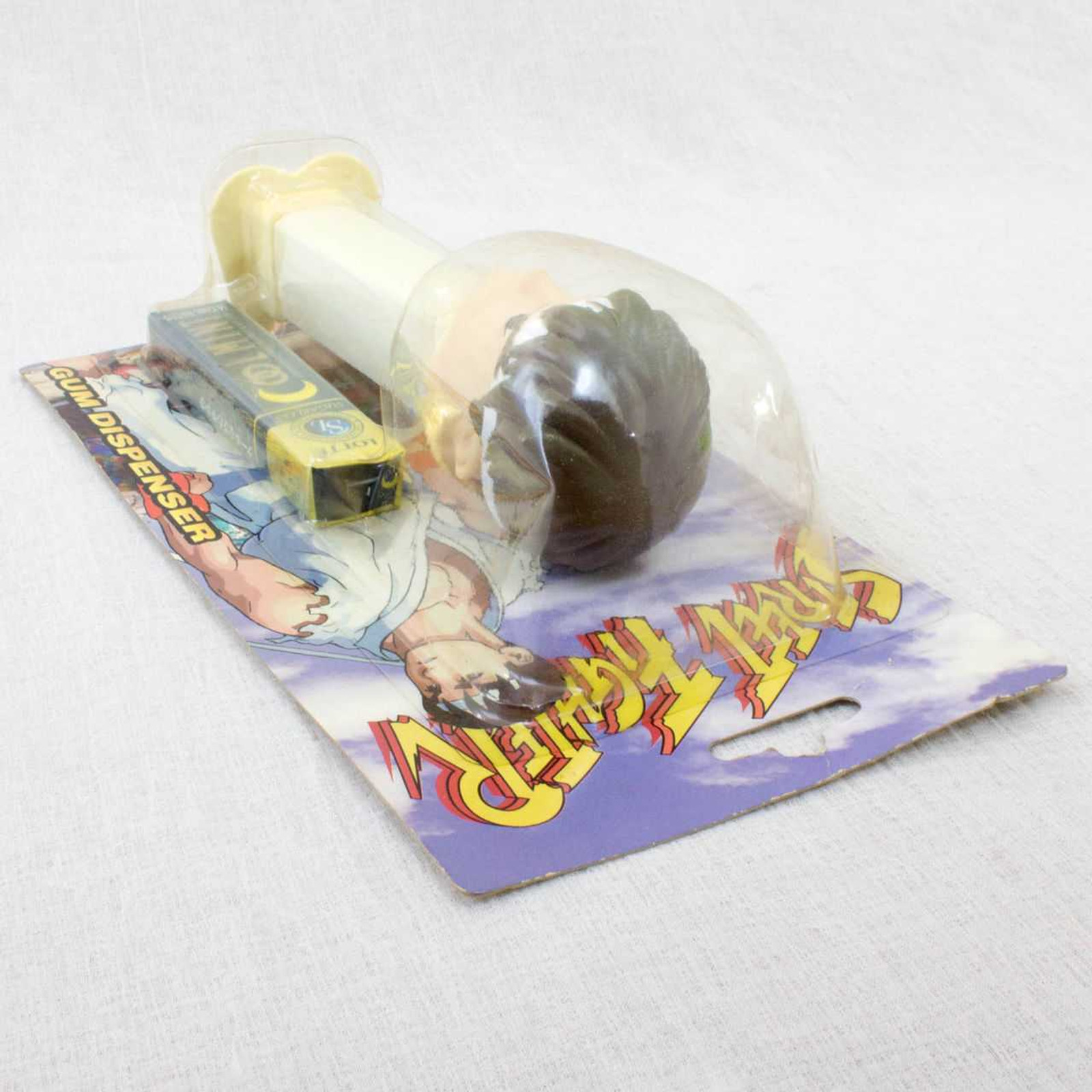 Retro RARE! Street Fighter II RYU Gum Dispenser 6" Figure JAPAN GAME PEZ Japanimedia Store