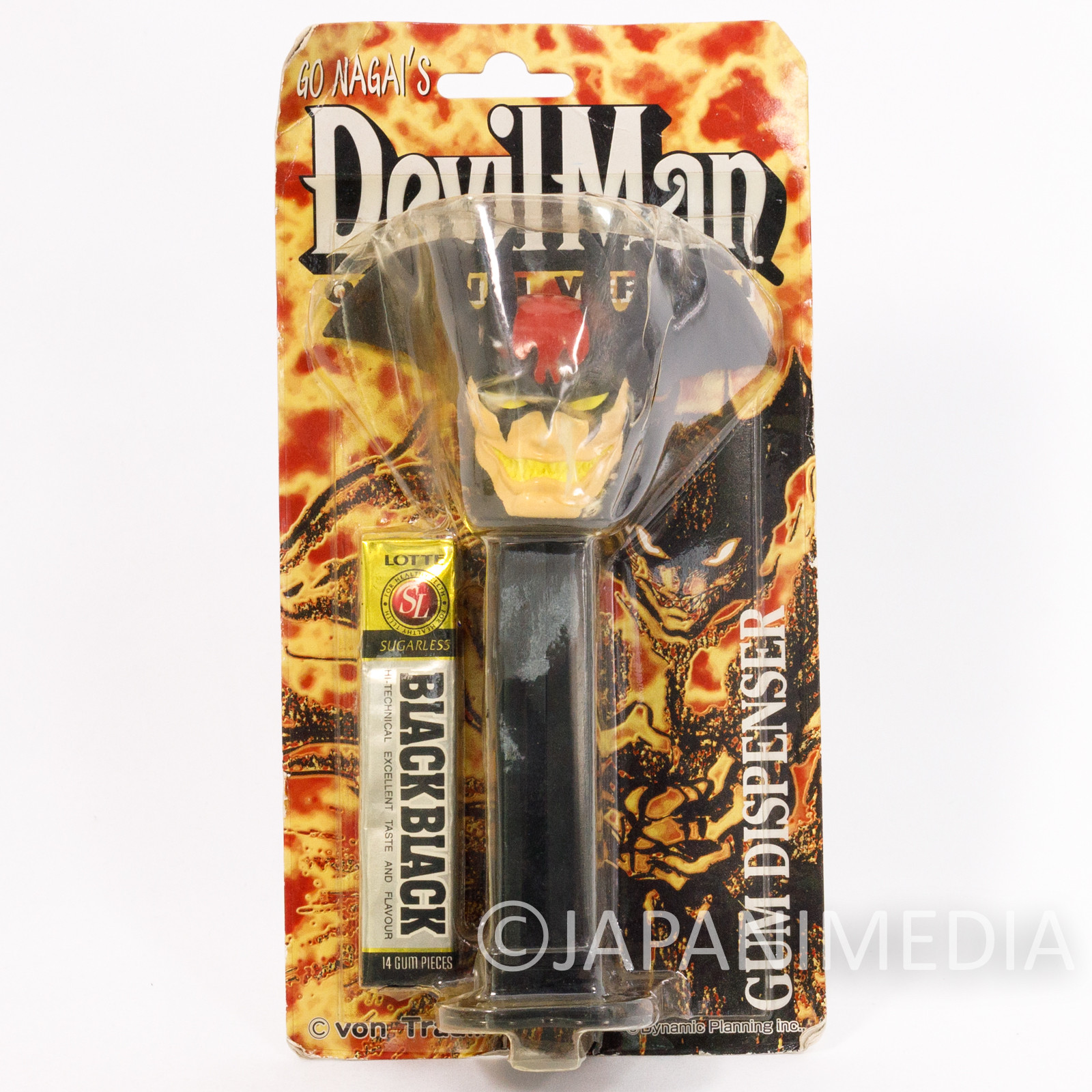 RARE! Devilman Comic Ver. Gum Dispenser 6" Figure JAPAN GAME PEZ