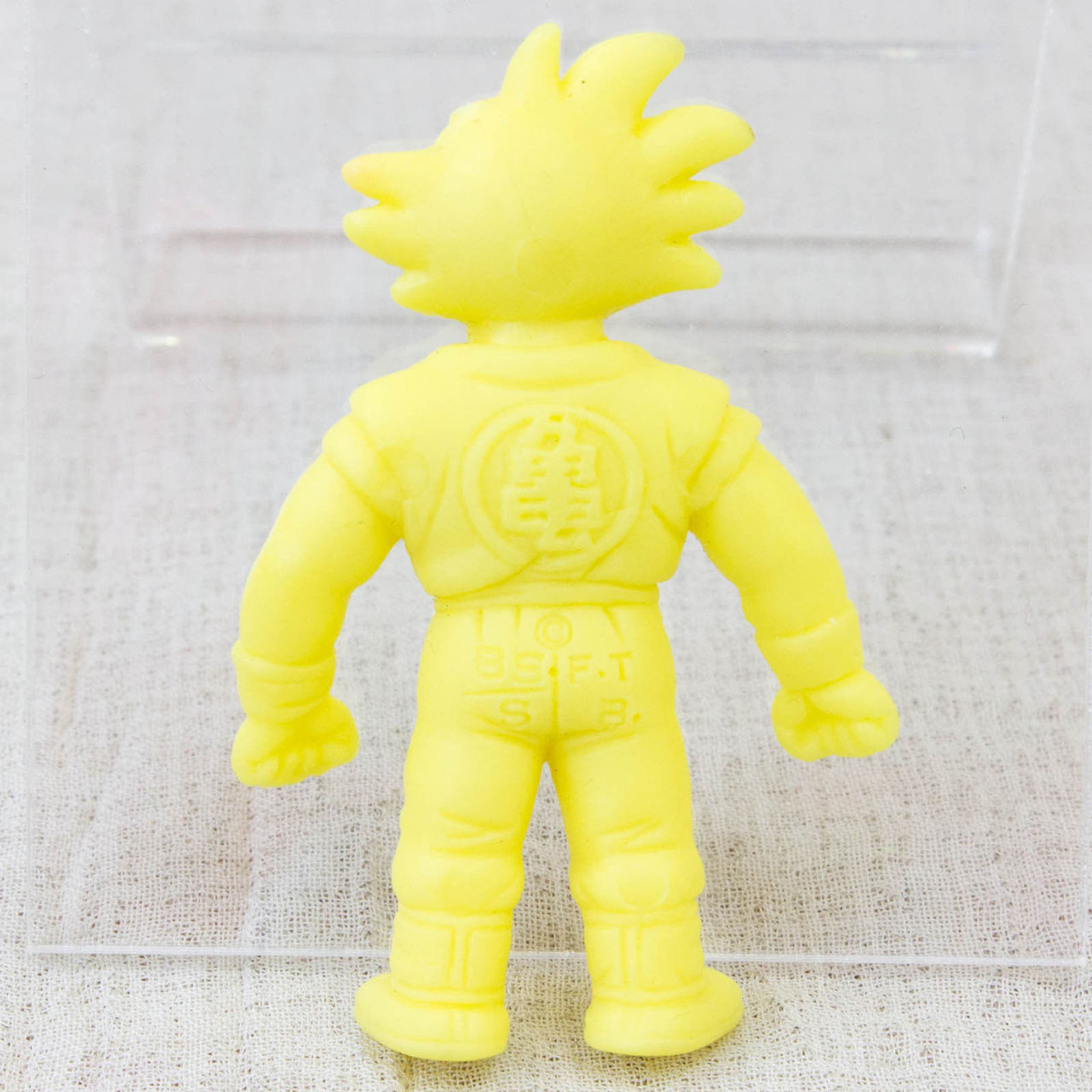 Dragon Ball Z Son Gokou Youth Mini Eraser Figure Yellow JAPAN ANIME