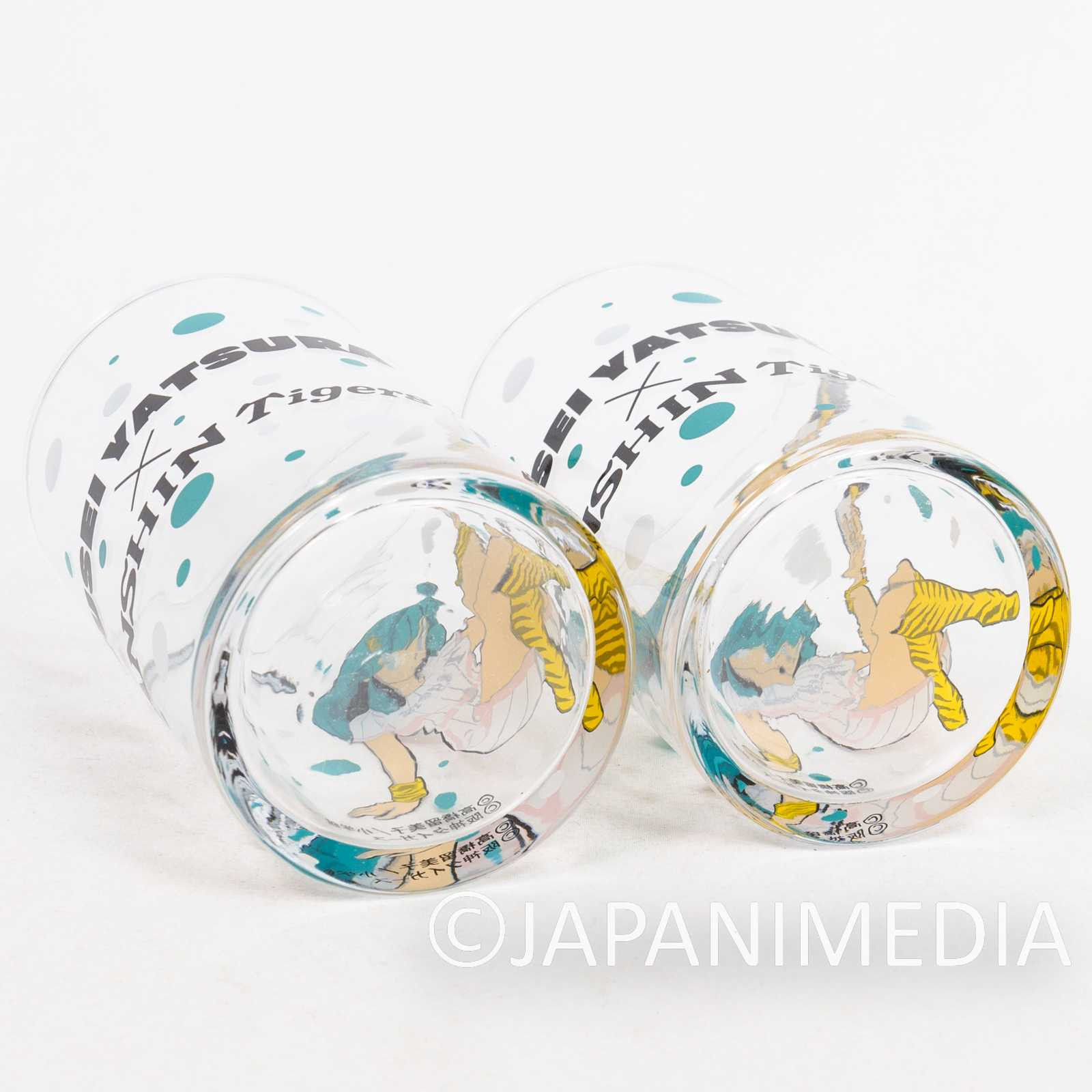 Urusei Yatsura LUM Hanshin Tigers Glass 2pc Set JAPAN ANIME MANGA Japanimedia Store