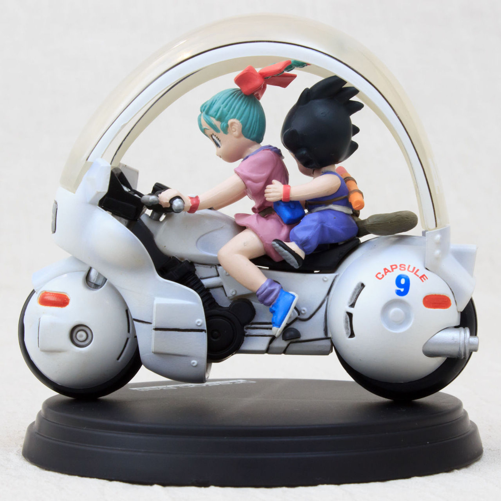 Dragon Ball Fantastic Arts Son Gokou & Bulma on Bike Figure BANDAI JAPAN ANIME