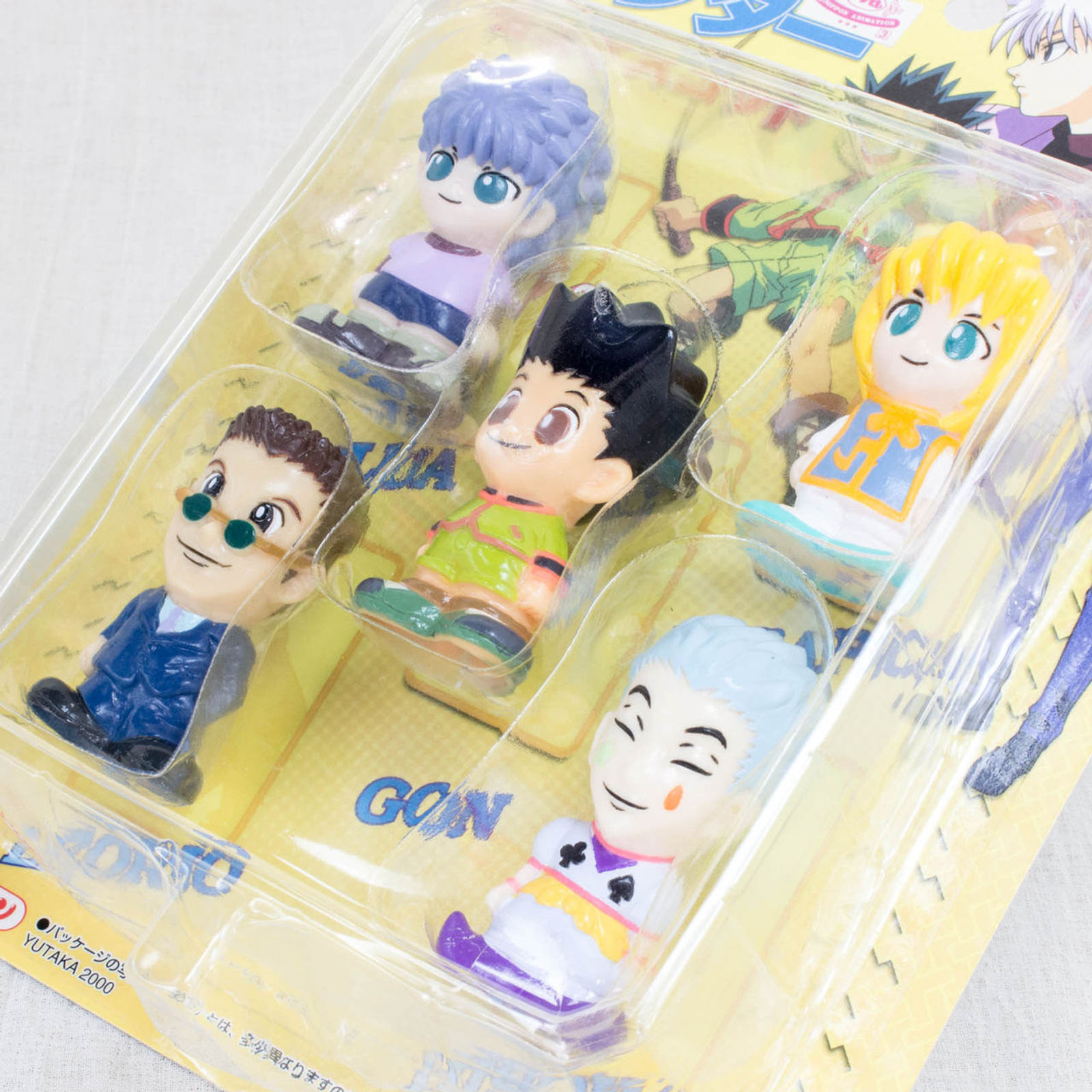 RARE! HUNTER x HUNTER Mini Mascot Figure 5pc Set [Gon / Killua / Kurapika / Leorio / Hisoka] JAPAN ANIME