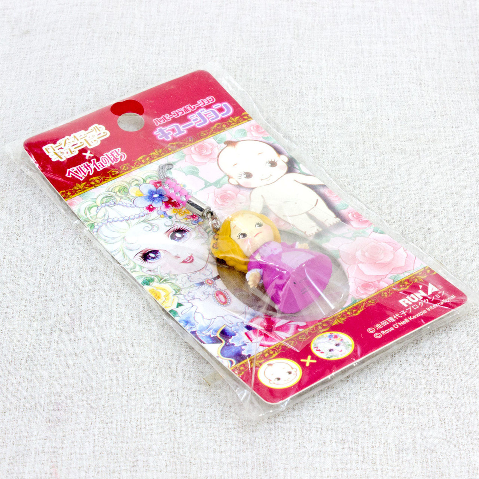 The Rose of Versailles Marie Antoinette Rose O'neill Kewpie Kewsion Figure Strap JAPAN ANIME