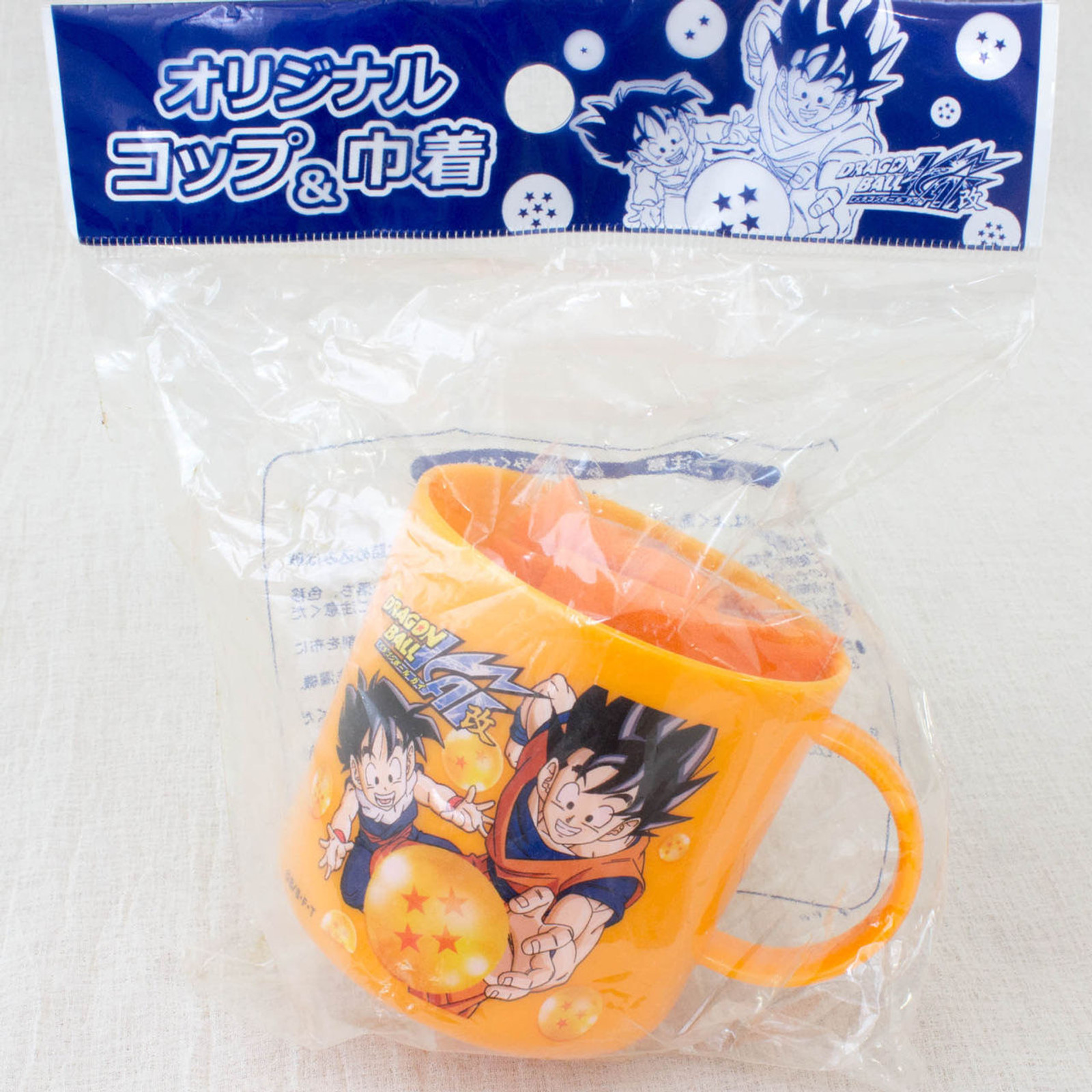 Dragon Ball KAI Plastic Mug & Pouch Gokou Gohan JAPAN ANIME MANGA