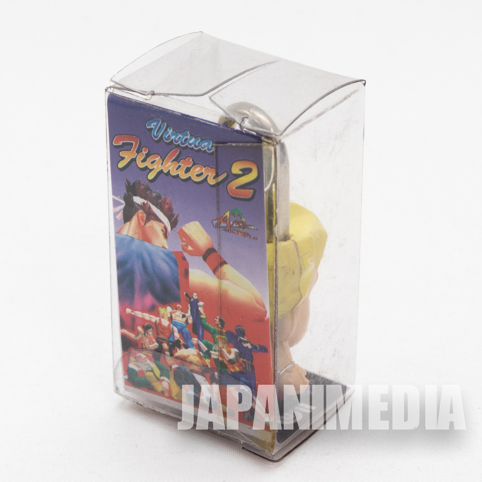 Virtua Fighter 2 Jacky Bryant Mascot Padlock Key SEGA 1994 JAPAN GAME FIGURE