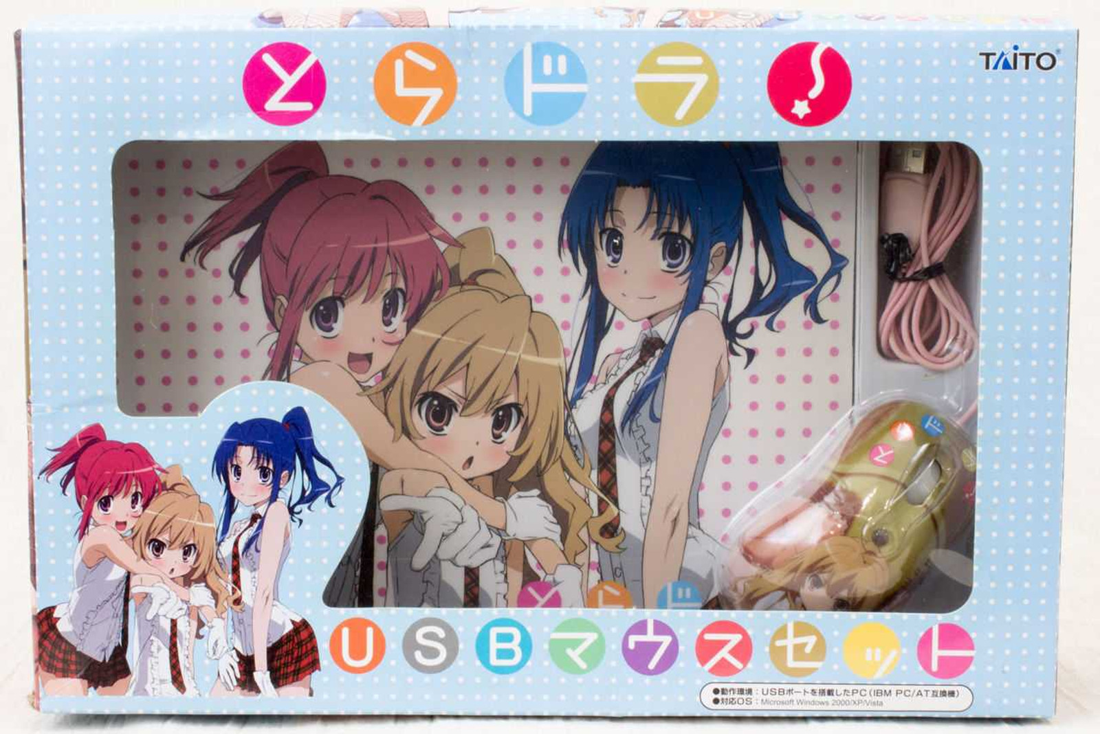 Toradora! USB Mouse and Pad Set Taiga Aisaka Ami Kawashima Taito JAPAN ANIME Japanimedia Store