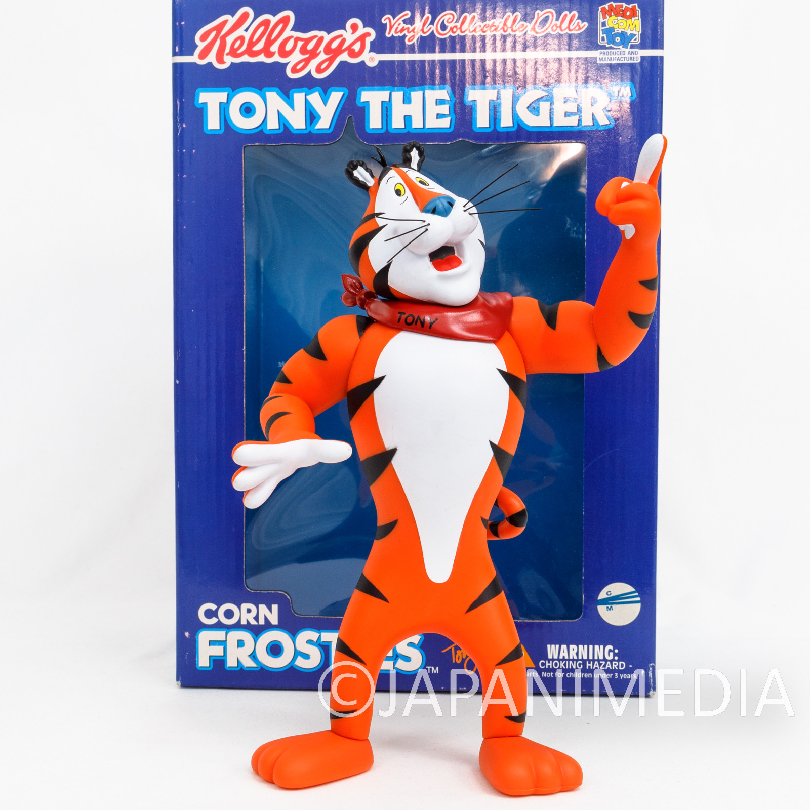 Kellogg Tony The Tiger Figure Corn Frosties VCD Vinyl Collectible Dolls Medicom