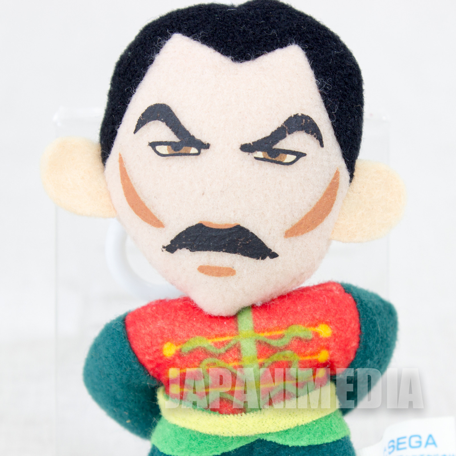 Virtua Fighter 2 Lau Chan 3.5" Mini Plush Doll SEGA 1995 JAPAN GAME FIGURE