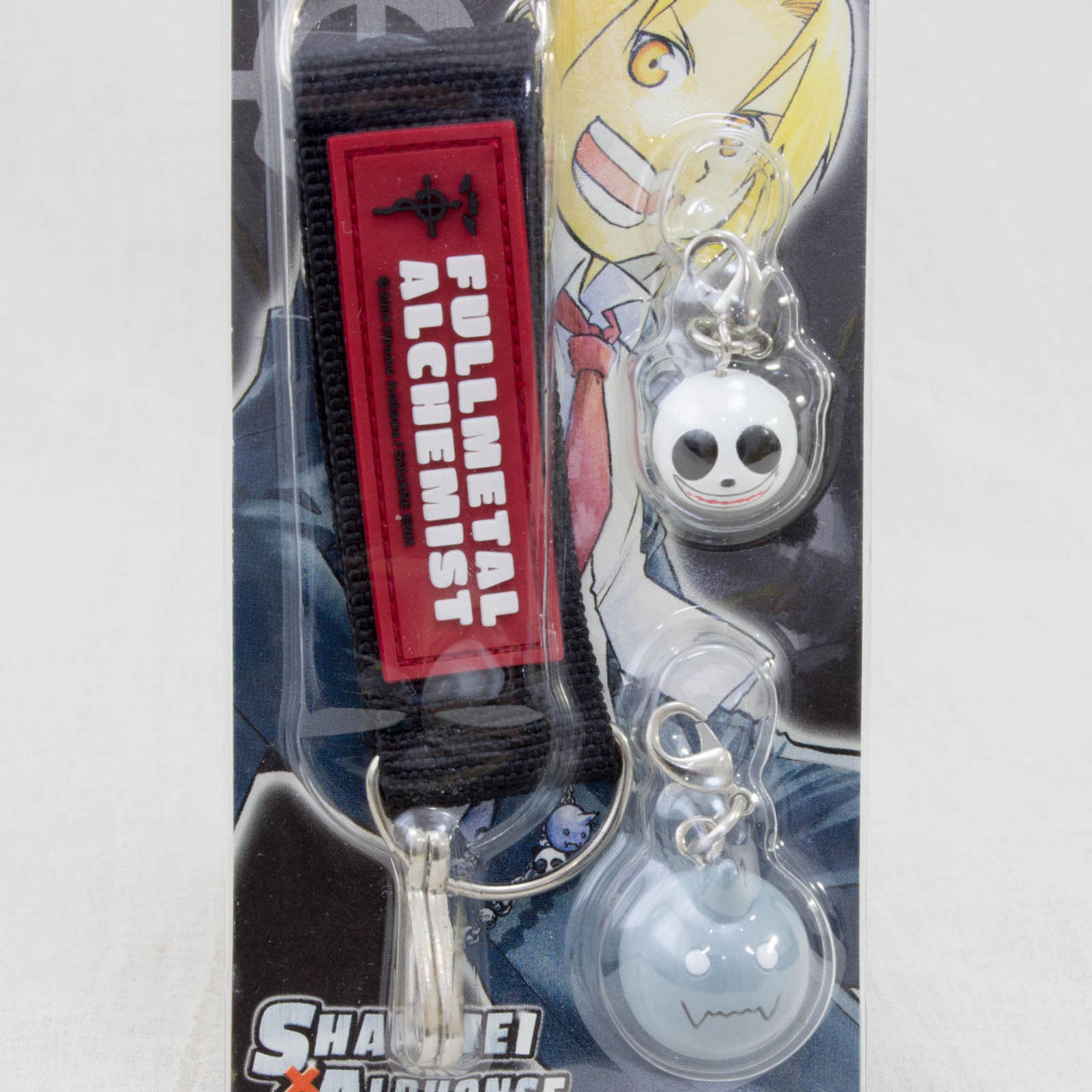 FullMetal Alchemist Alphonse + Shao Mei Face FIgure Keychain JAPAN ANIME