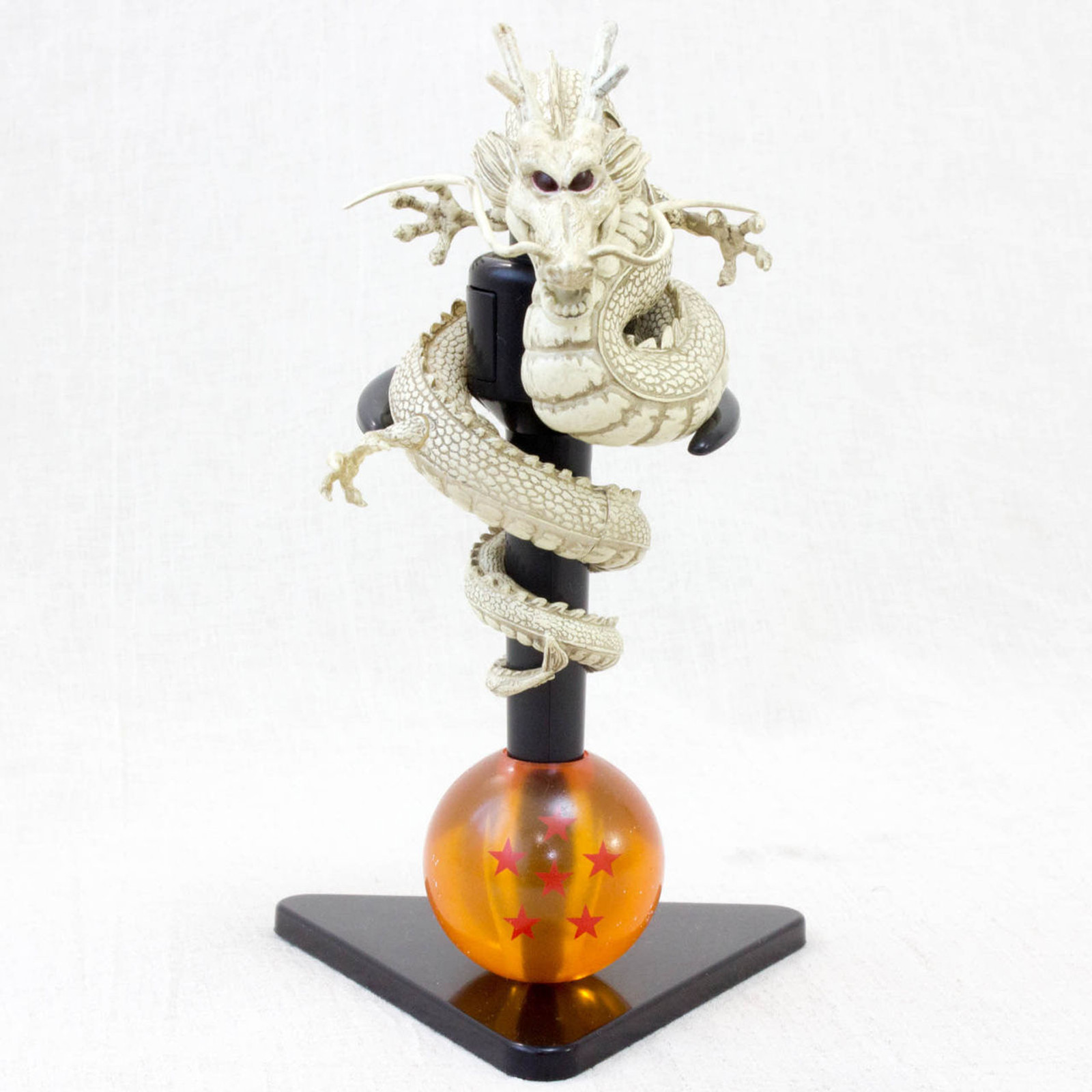 RARE! Dragon Ball Shenron Figure Ballpoint Pen & Stand White Ver. JAPAN ANIME