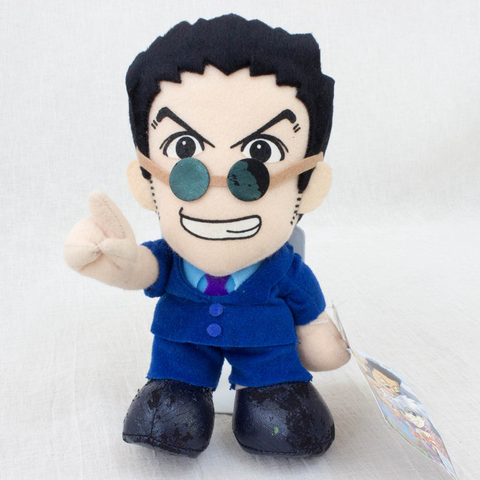 [JUNK ITEM] HUNTER x HUNTER Leorio Plush Doll Figure JAPAN ANIME