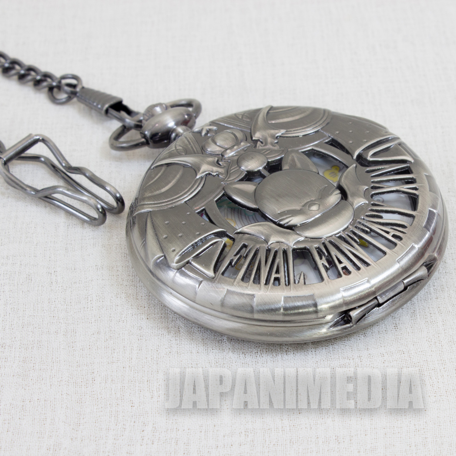 RARE! Final Fantasy XIV Pocket Watch Moogle Taito JAPAN SUARE ENIX