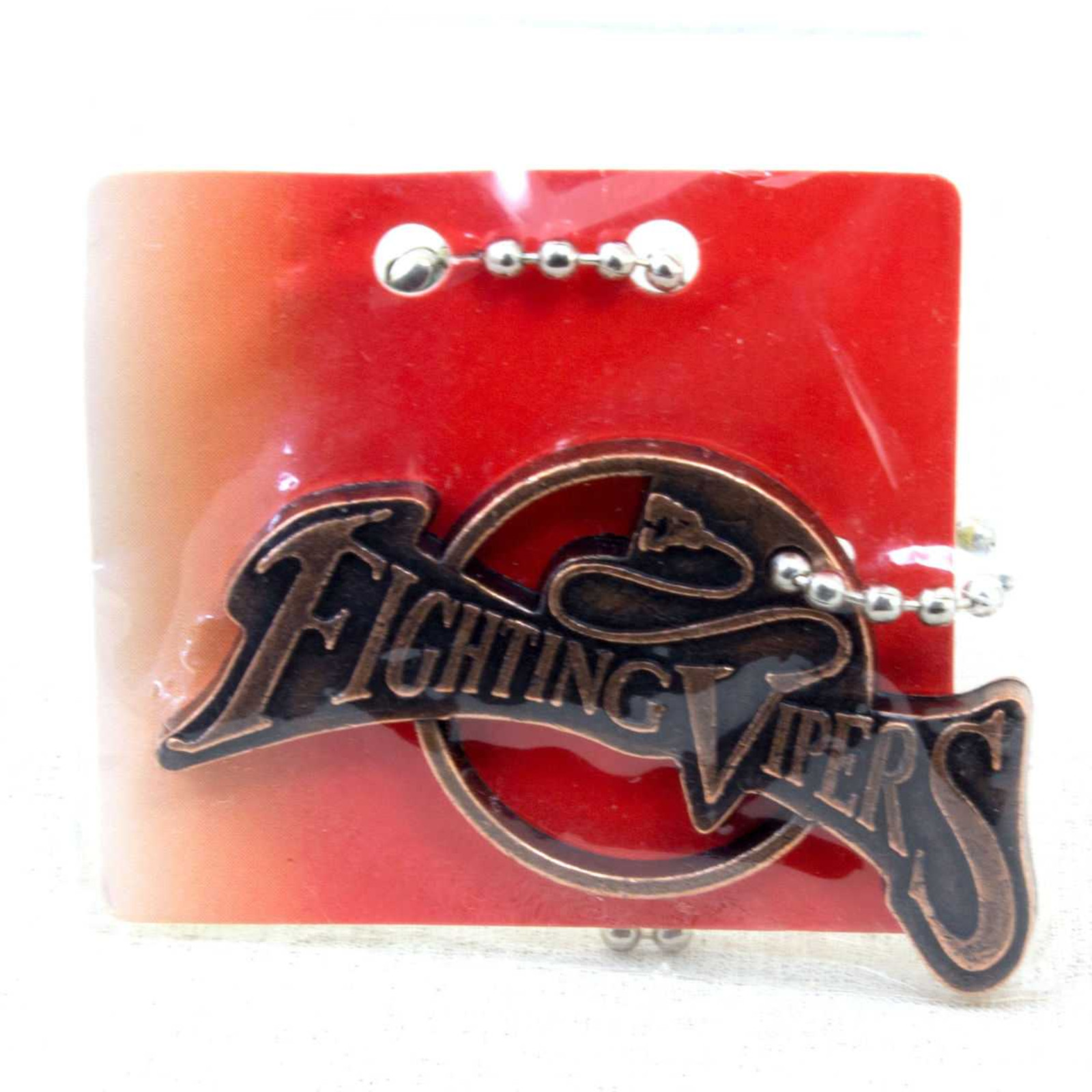 SEGA Logo Metal Plate Ball Chain Fighting Vipers Copper JAPAN GAME Japanimedia Store FRONT SEGA Logo Metal Plate Ball Chain Fighting Vipers Copper JAPAN GAME Japanimedia Store FRONT