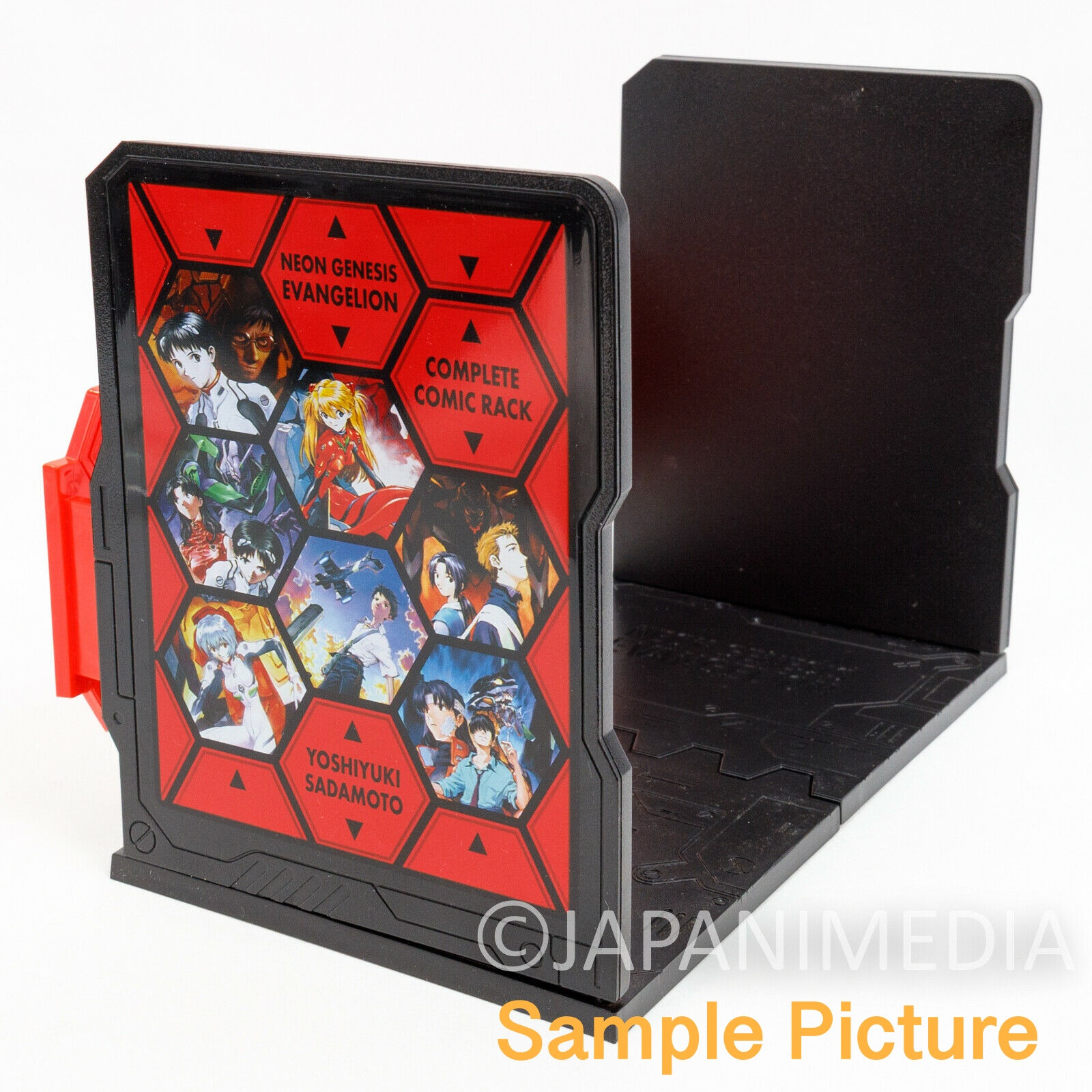 EVANGELION Whole volume storage Bookend for Manga Comics JAPAN ANIME REI  ASUKA - Japanimedia Store