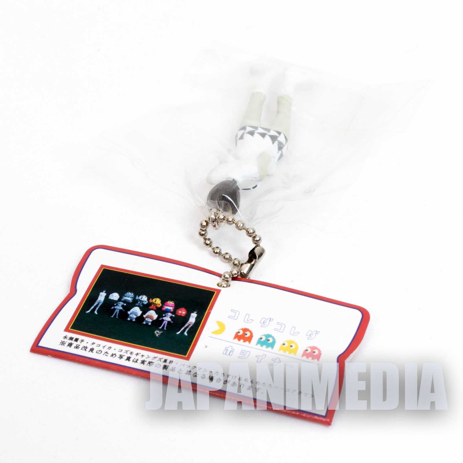 Retro Rare! Ridge Racer Reiko Nagase Monochrome Figure Ballchain Namco JAPAN Japanimedia Store 5