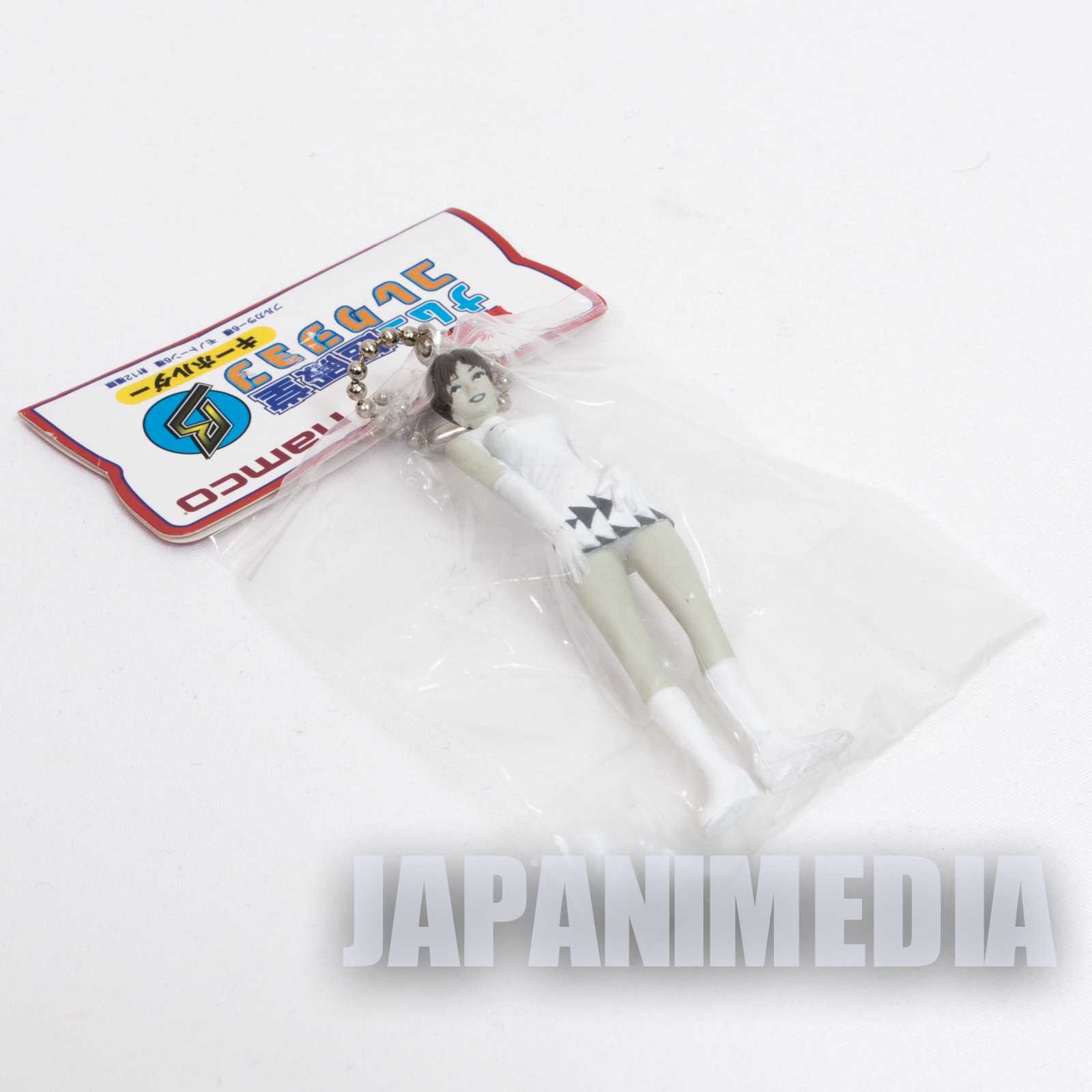Retro Rare! Ridge Racer Reiko Nagase Monochrome Figure Ballchain Namco JAPAN Japanimedia Store 4