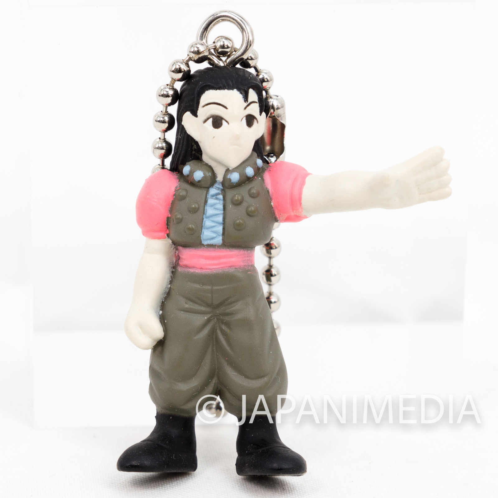 HUNTER x HUNTER Illumi Zoldyck Swing Mascot Figure Ballchain  Bandai JAPAN ANIME MANGA