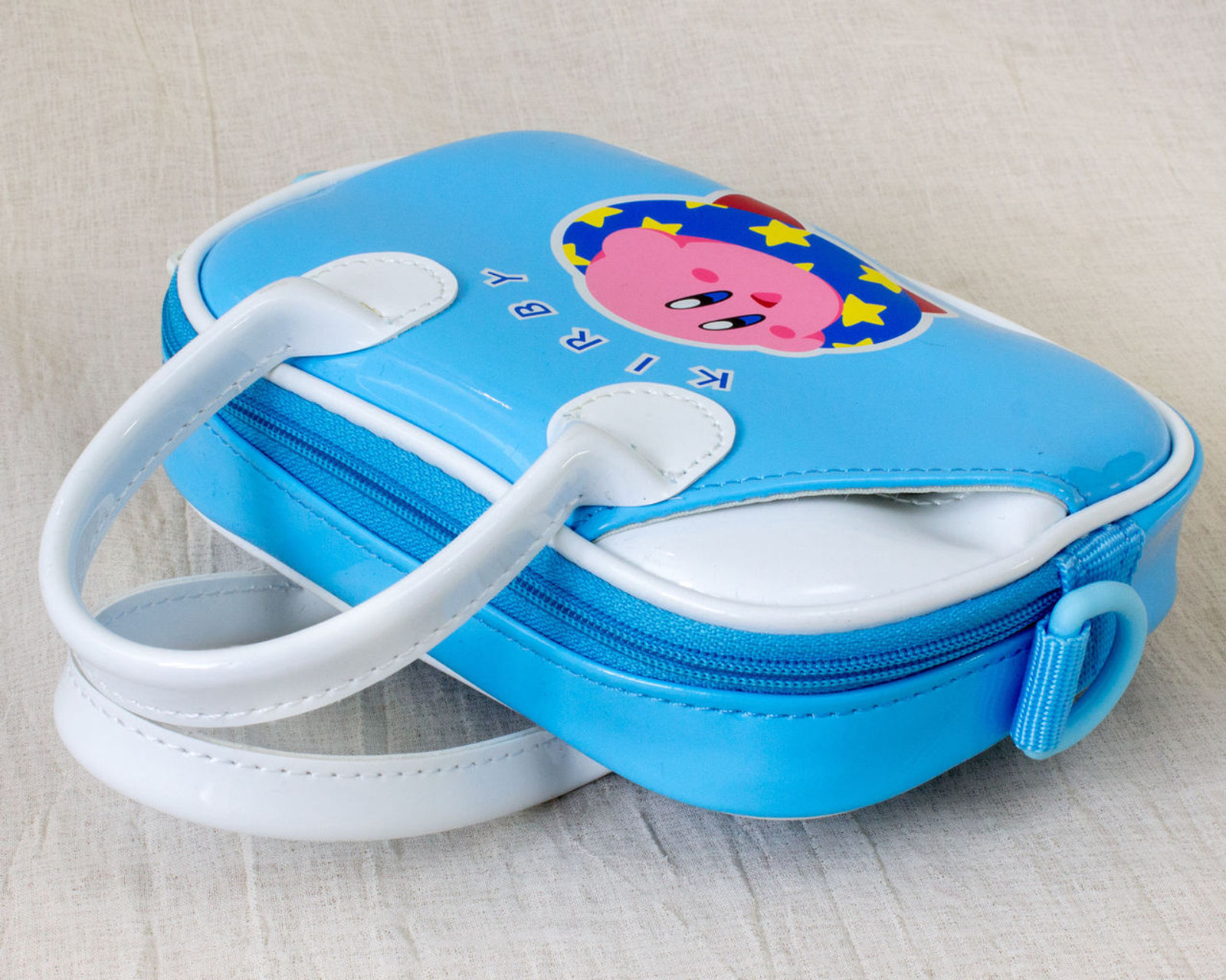 Kirby Super Star Mini Bag W Shoulder Strap For Nintendo Ds Lite Japan