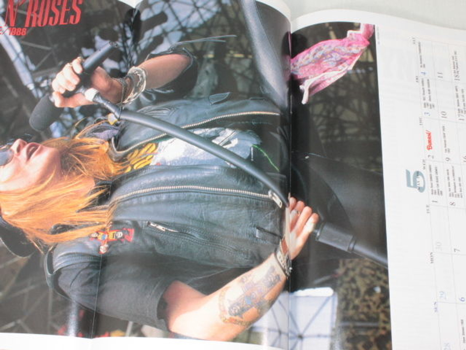 1996/05 BURRN! Japan Rock Magazine DEF LEPPARD/BLIND GUARDIAN/JIMMY PAGE/SLASH