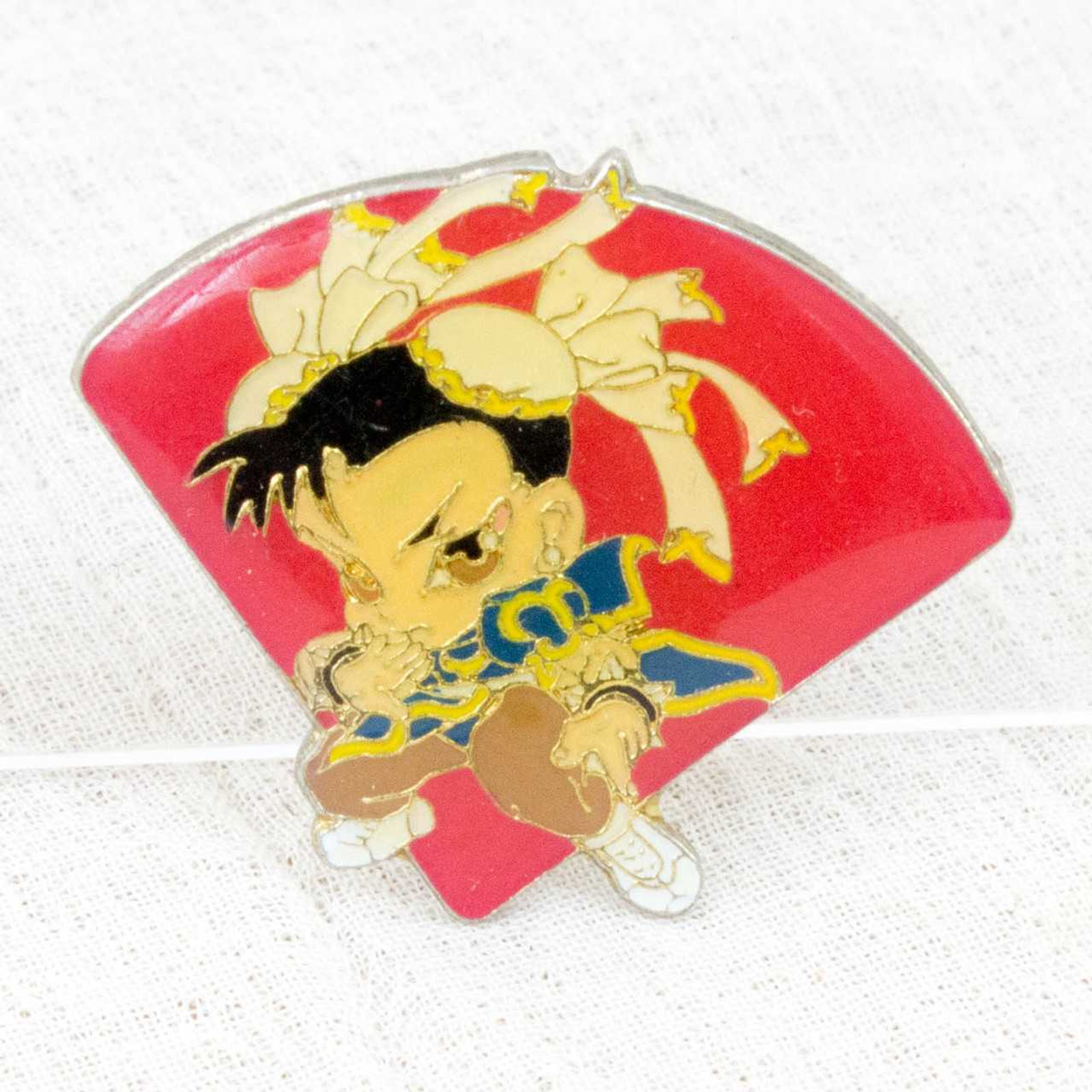 Street Fighter 2 Metal Pins Badge Chun Li Capcom Character JAPAN GAME 3 Japanimedia Store FRONT
