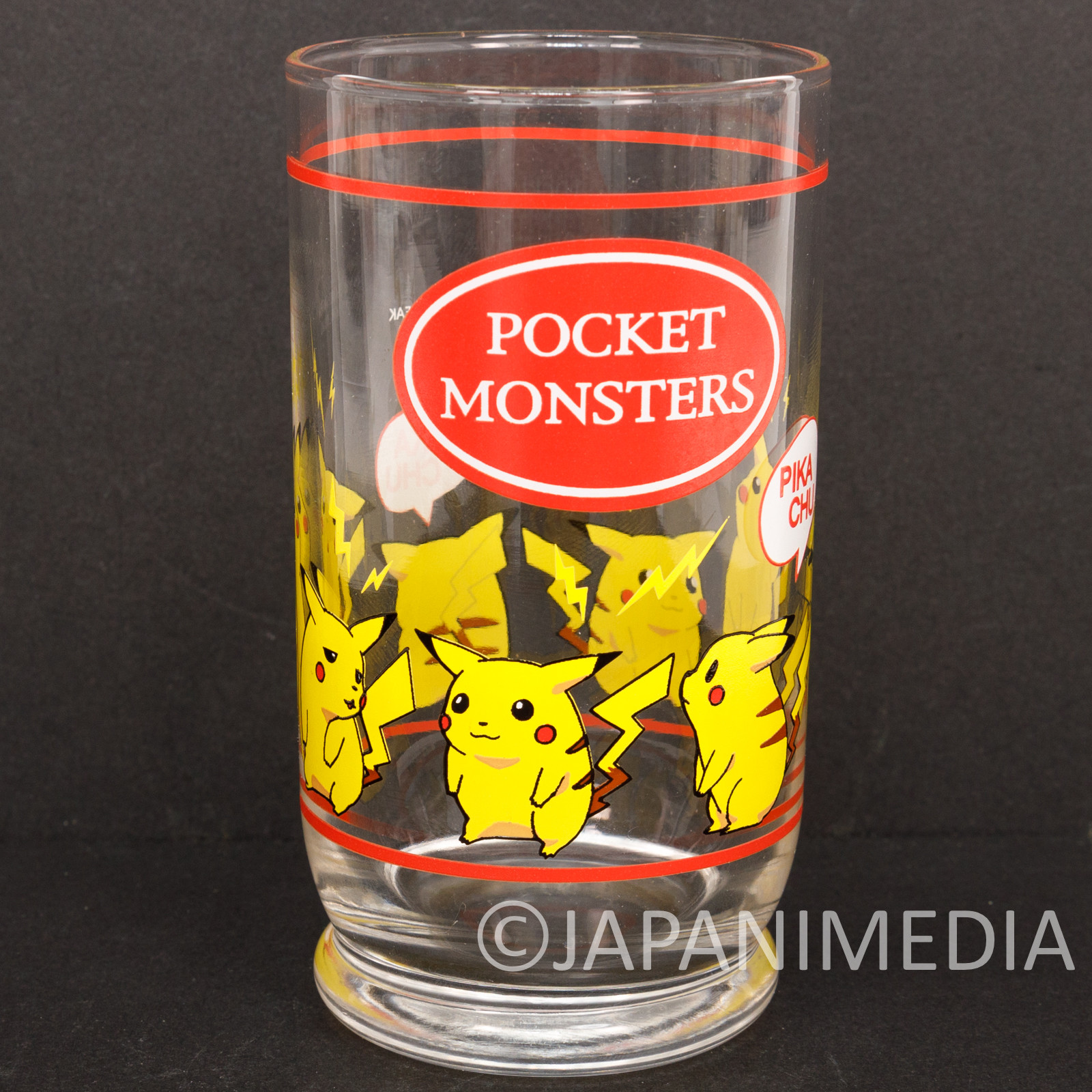 Pokemon Pikachu Glass JAPAN