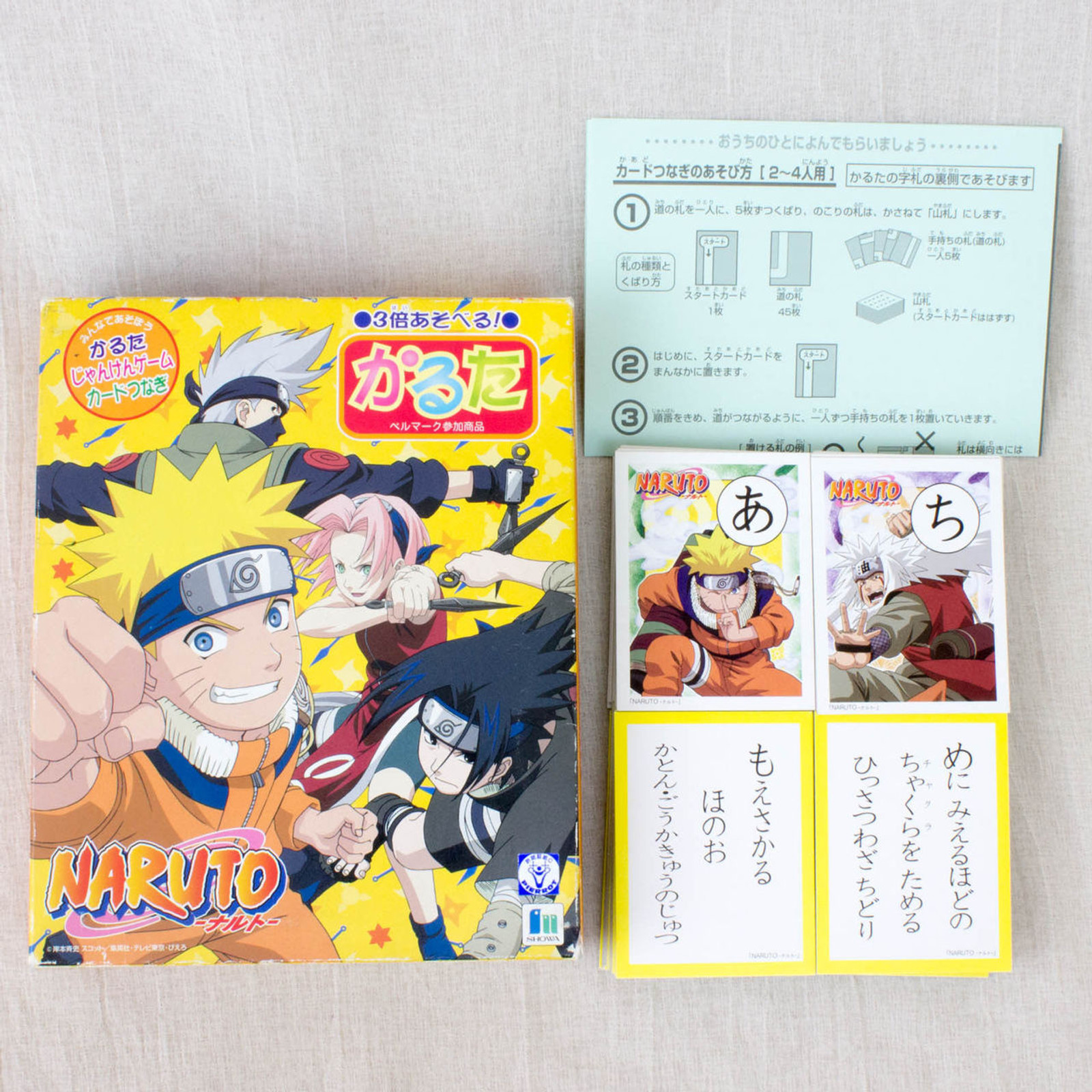 NARUTO KARUTA Japanese Card Game JAPAN ANIME MANGA