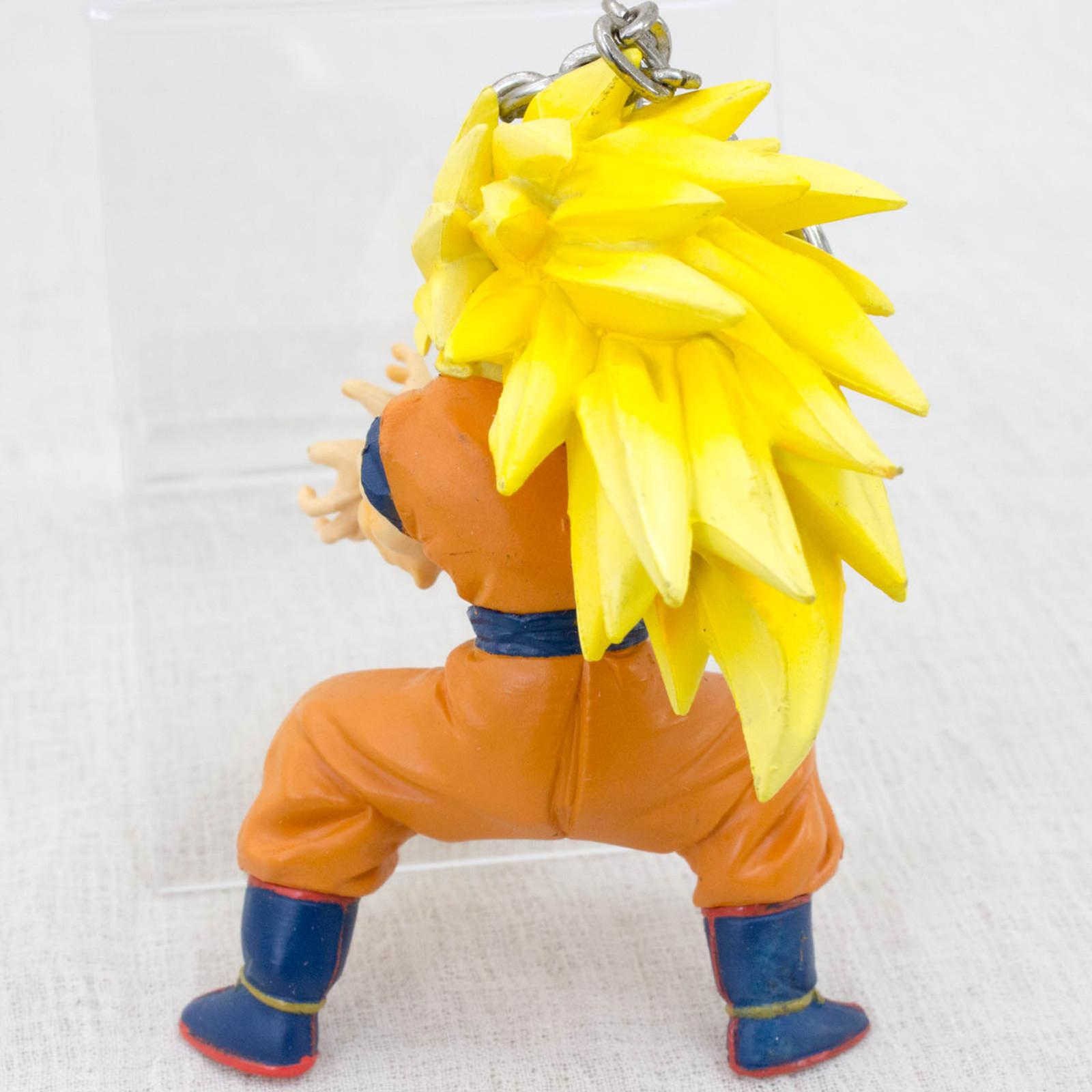 Dragon Ball Z SS3 Son Gokou Kamehameha Figure Key Chain JAPAN ANIME MANGA JUMP