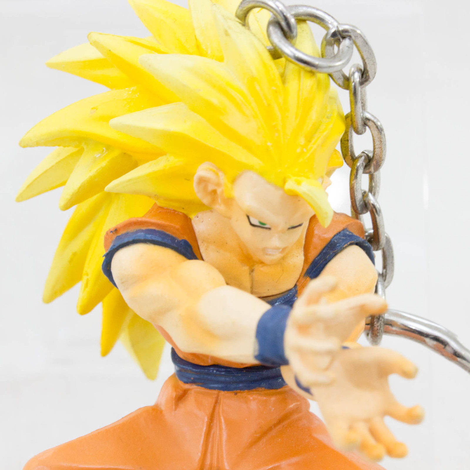 Dragon Ball Z SS3 Son Gokou Kamehameha Figure Key Chain JAPAN ANIME MANGA JUMP